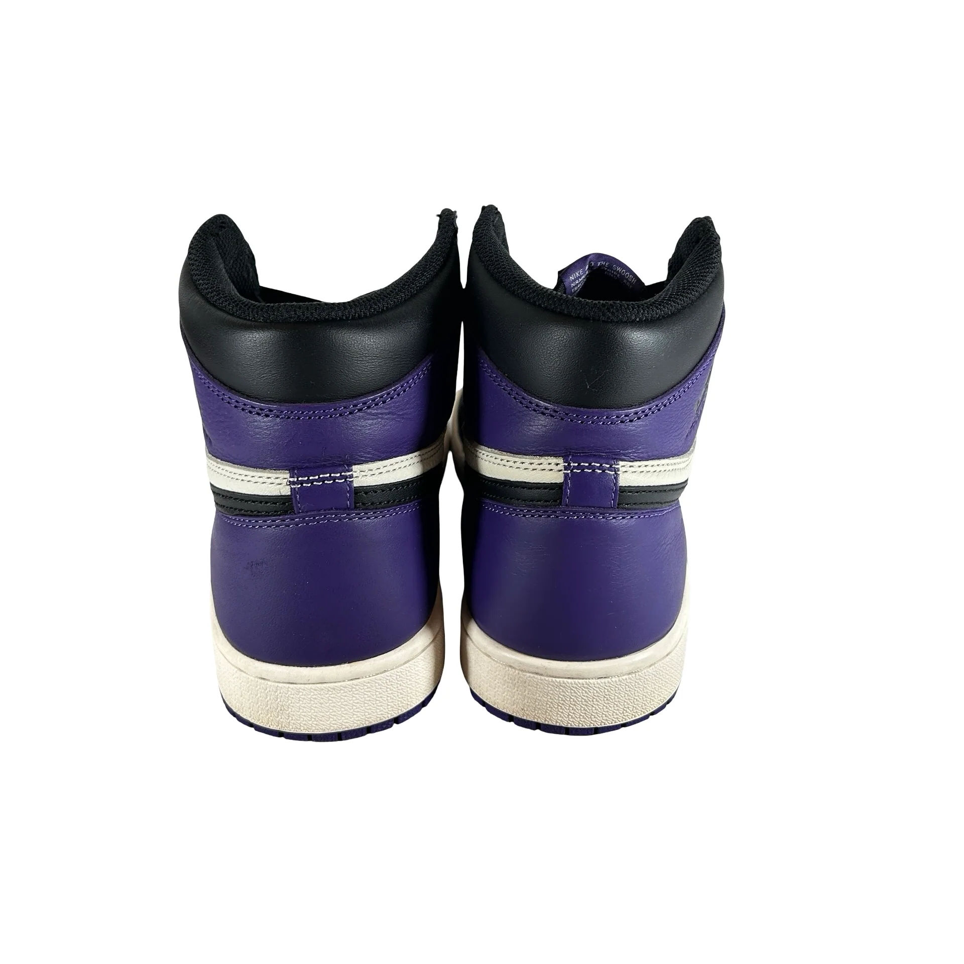555088 501 Jordan 1 Court Purple [USED] - 10 M (Used3) - Image 3
