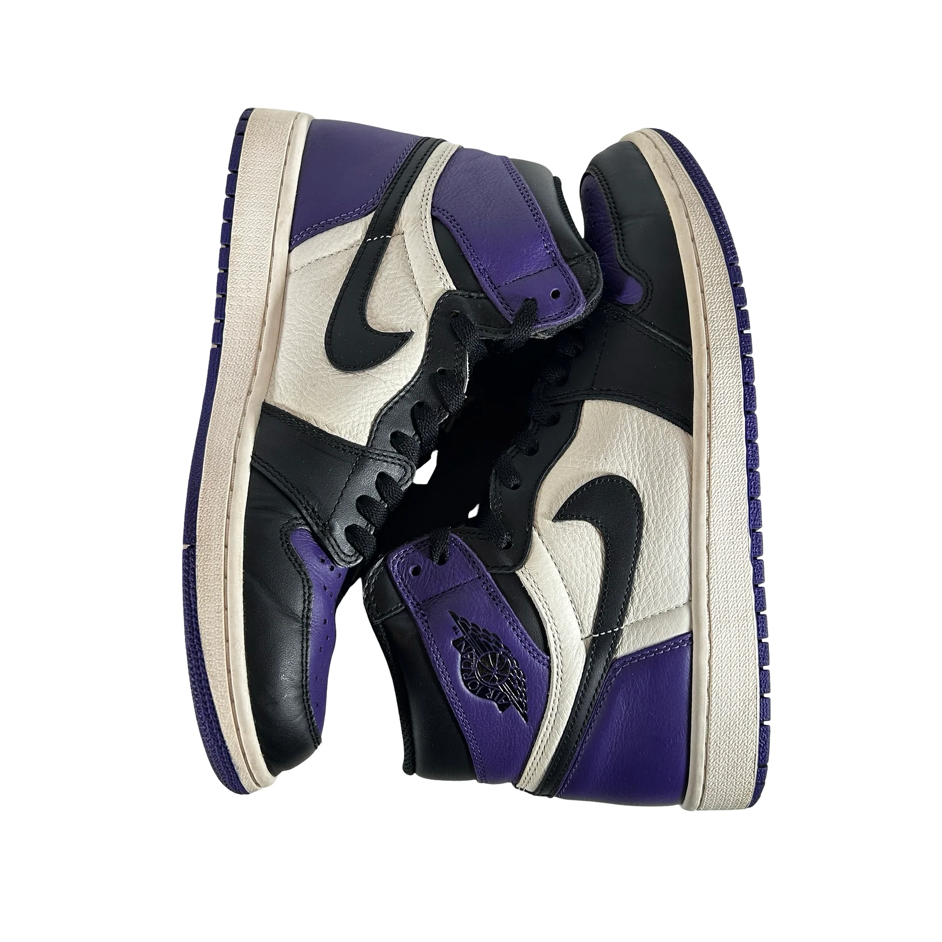 555088 501 Jordan 1 Court Purple [USED] - 10 M (Used3) - Image 4