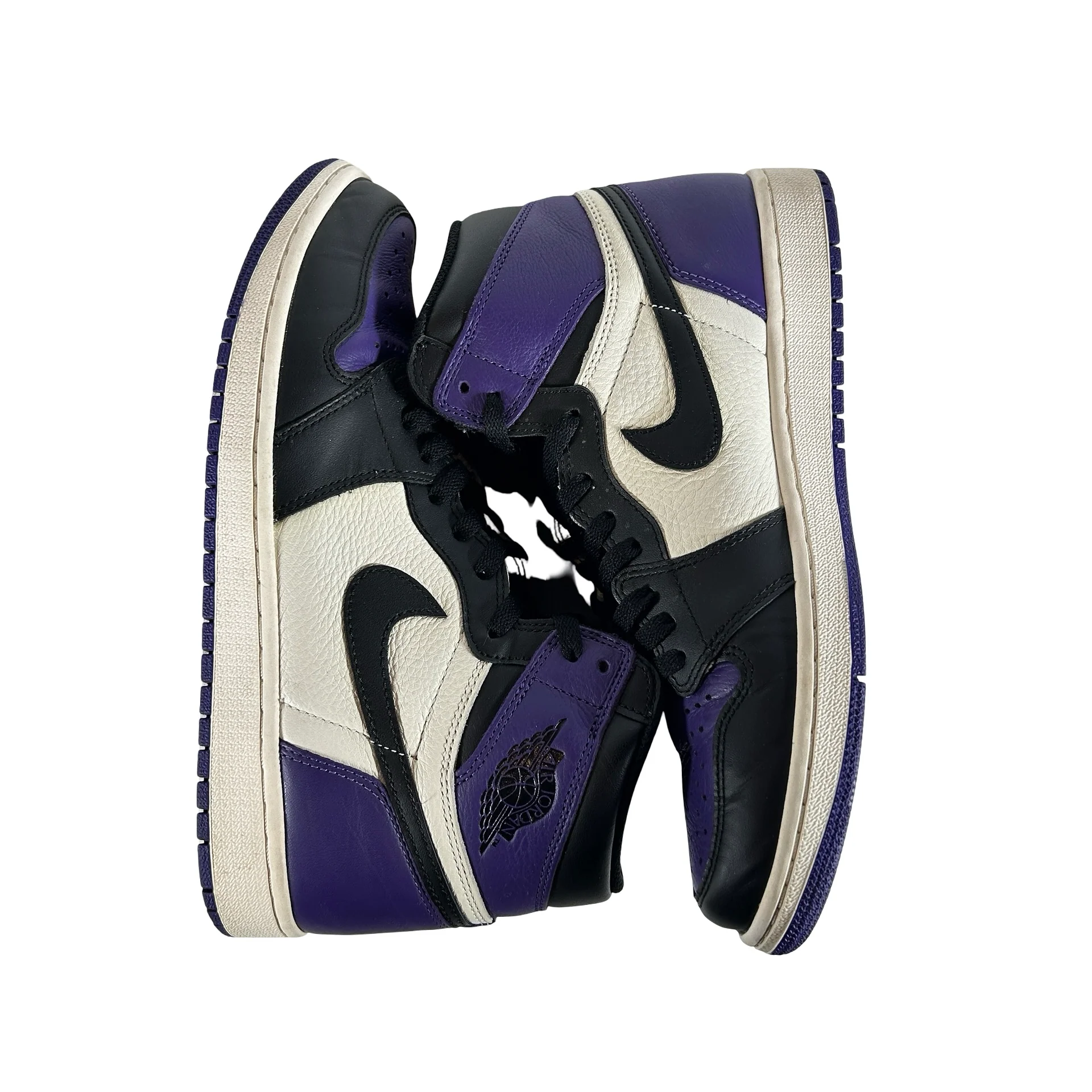 555088 501 Jordan 1 Court Purple [USED] - 10 M (Used3) - Image 5