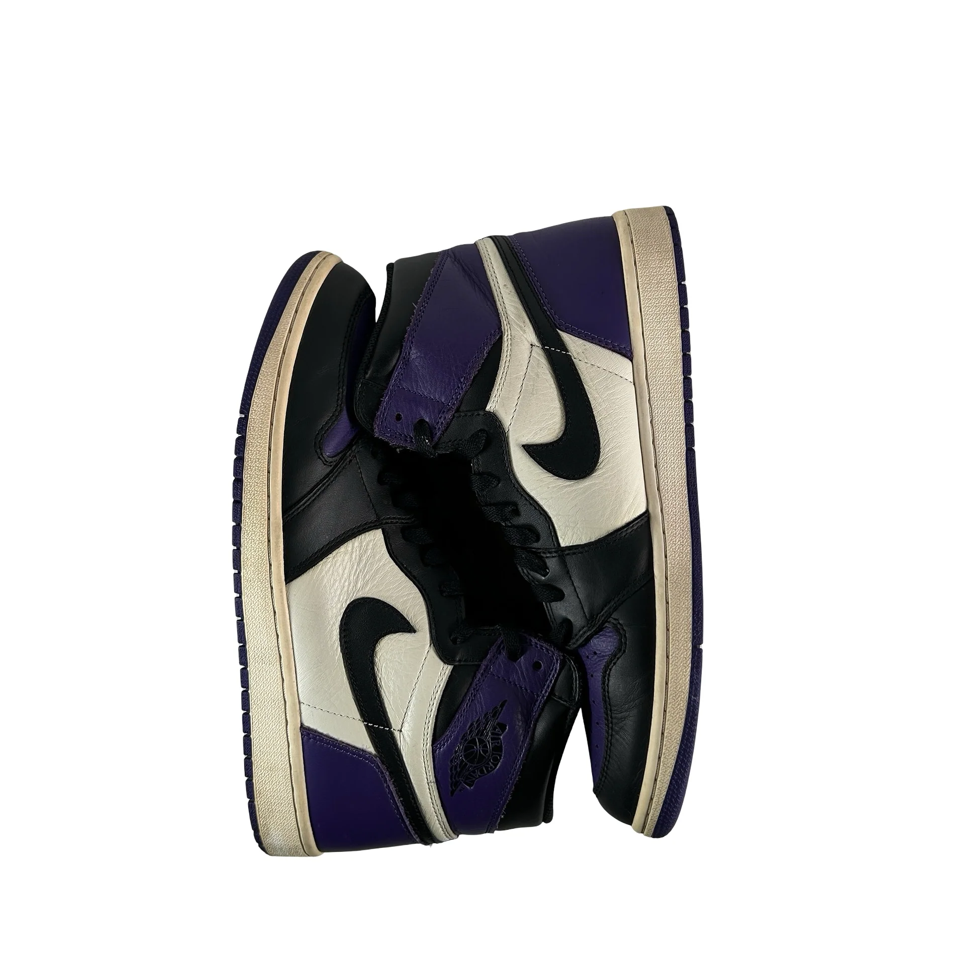 555088 501 Jordan 1 Court Purple [USED] - 11.5 M (Used) - Image 4