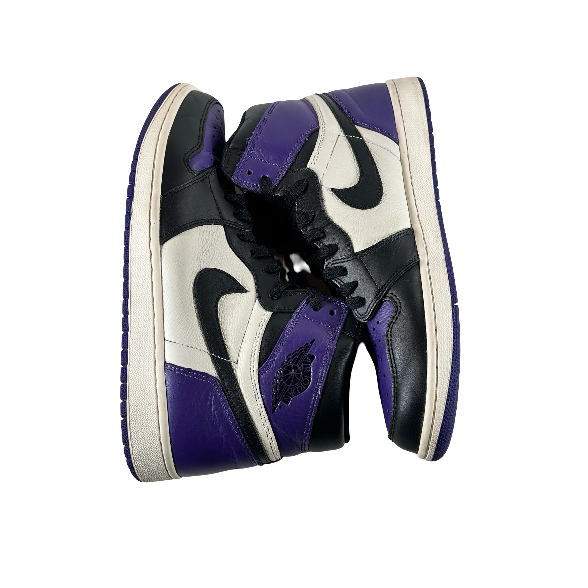 555088 501 Jordan 1 Court Purple [USED] - 11 M (Used3) - Image 4