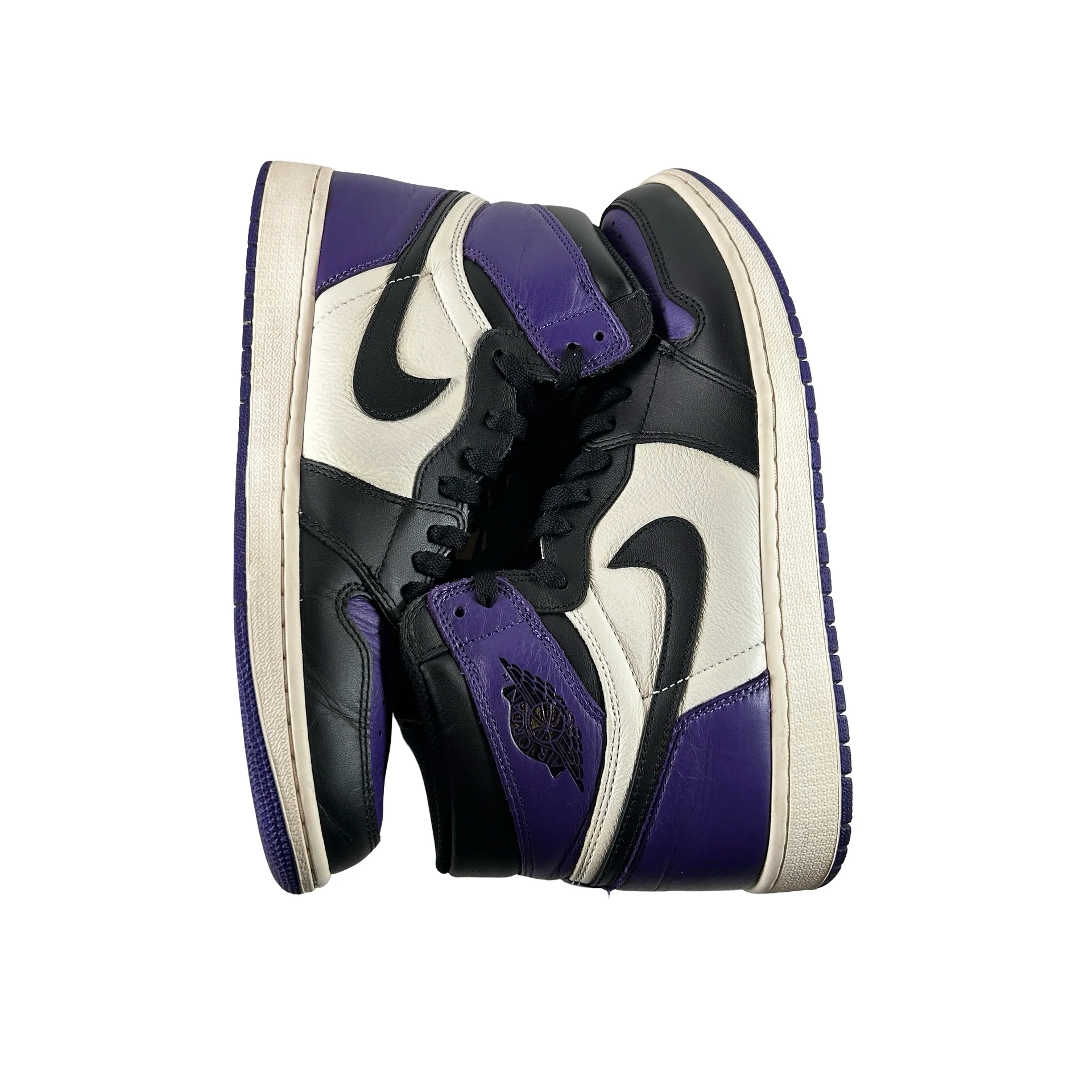 555088 501 Jordan 1 Court Purple [USED] - 11 M (Used3) - Image 5