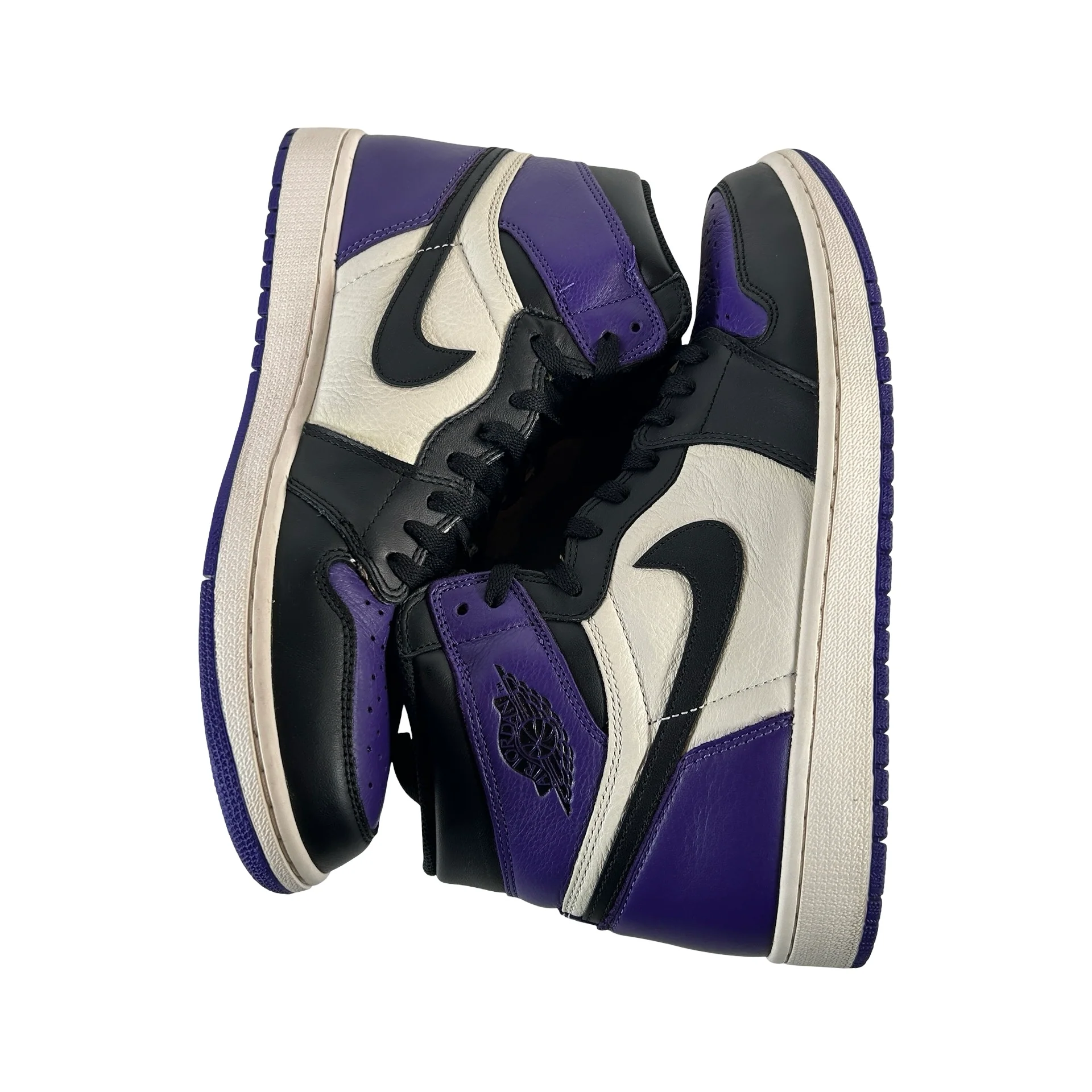 555088 501 Jordan 1 Court Purple [USED] - 12 M (Used2) - Image 5