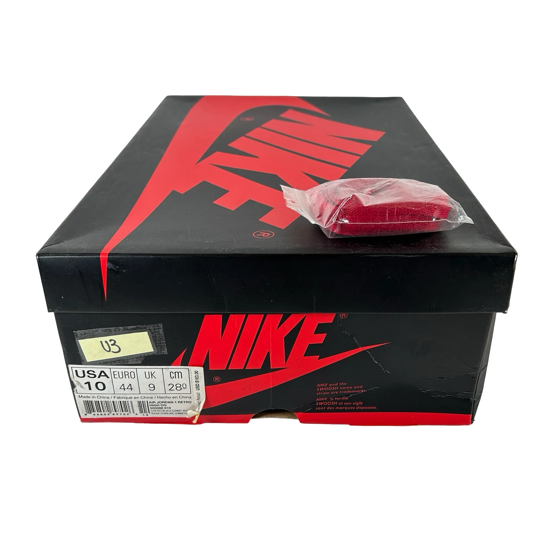 555088 610 Jordan 1 Bred Toe [USED] - 10 M (Used3) - Image 7