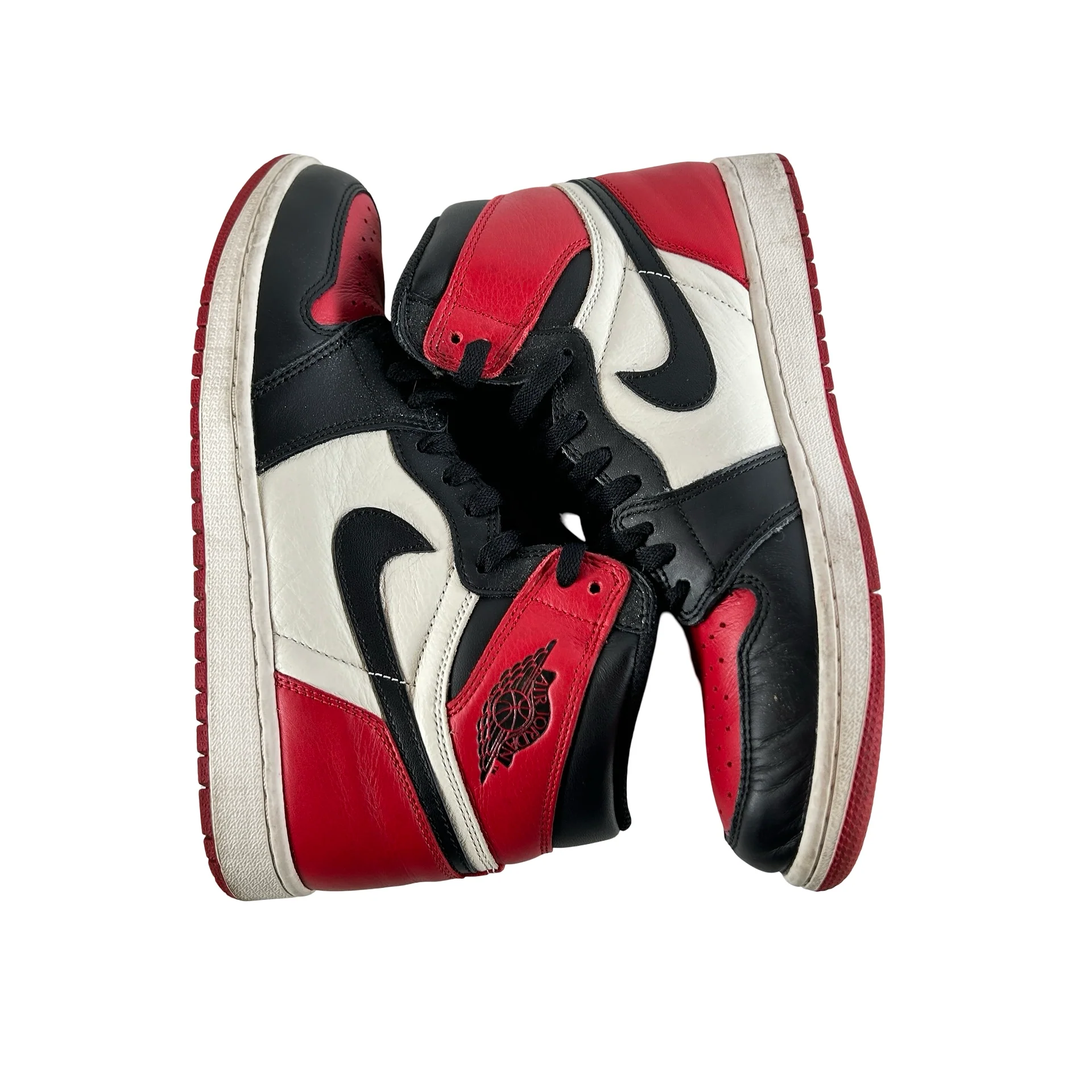 555088 610 Jordan 1 Bred Toe [USED] - 10 M (Used4) (Replace Lid) - Image 4