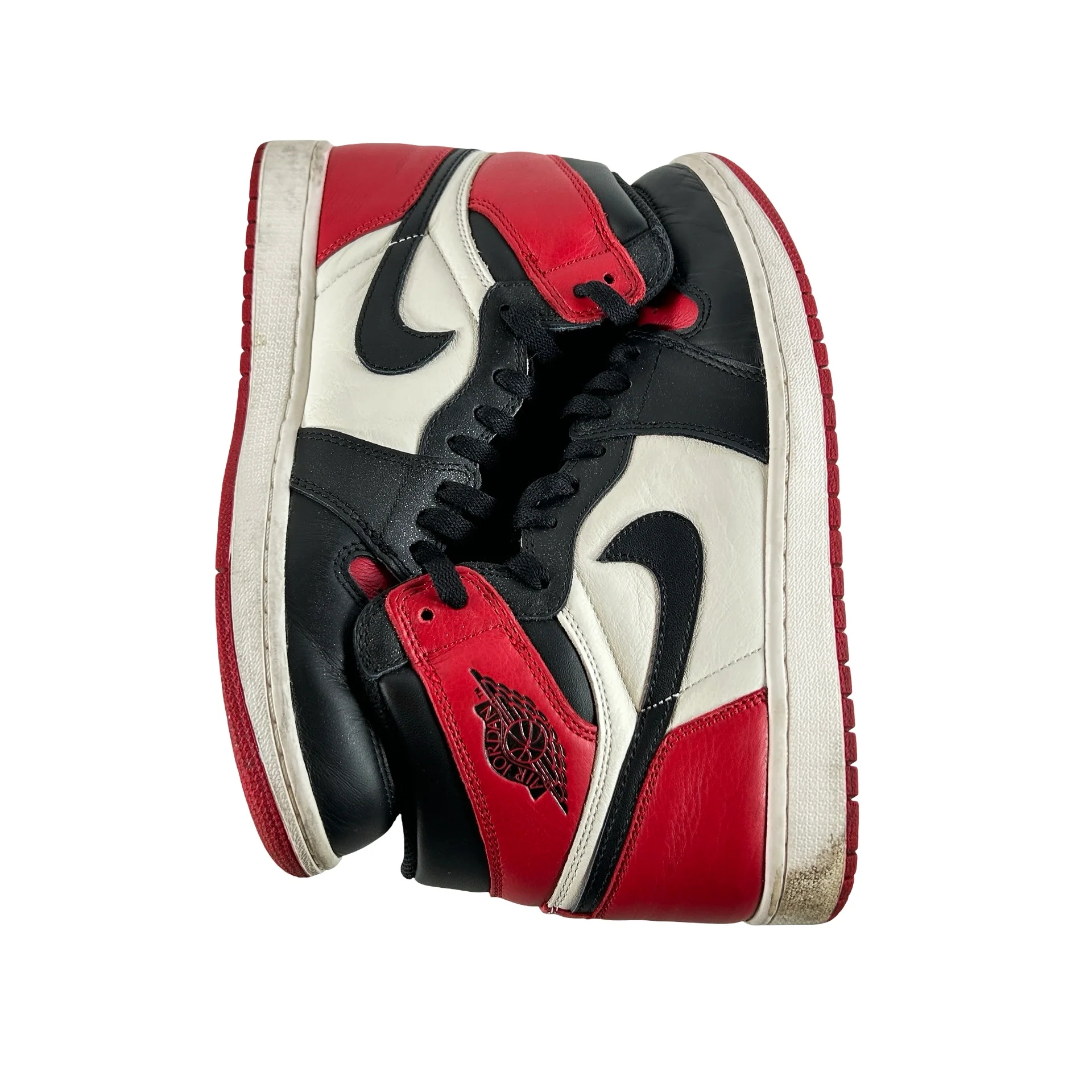 555088 610 Jordan 1 Bred Toe [USED] - 10 M (Used4) (Replace Lid) - Image 5