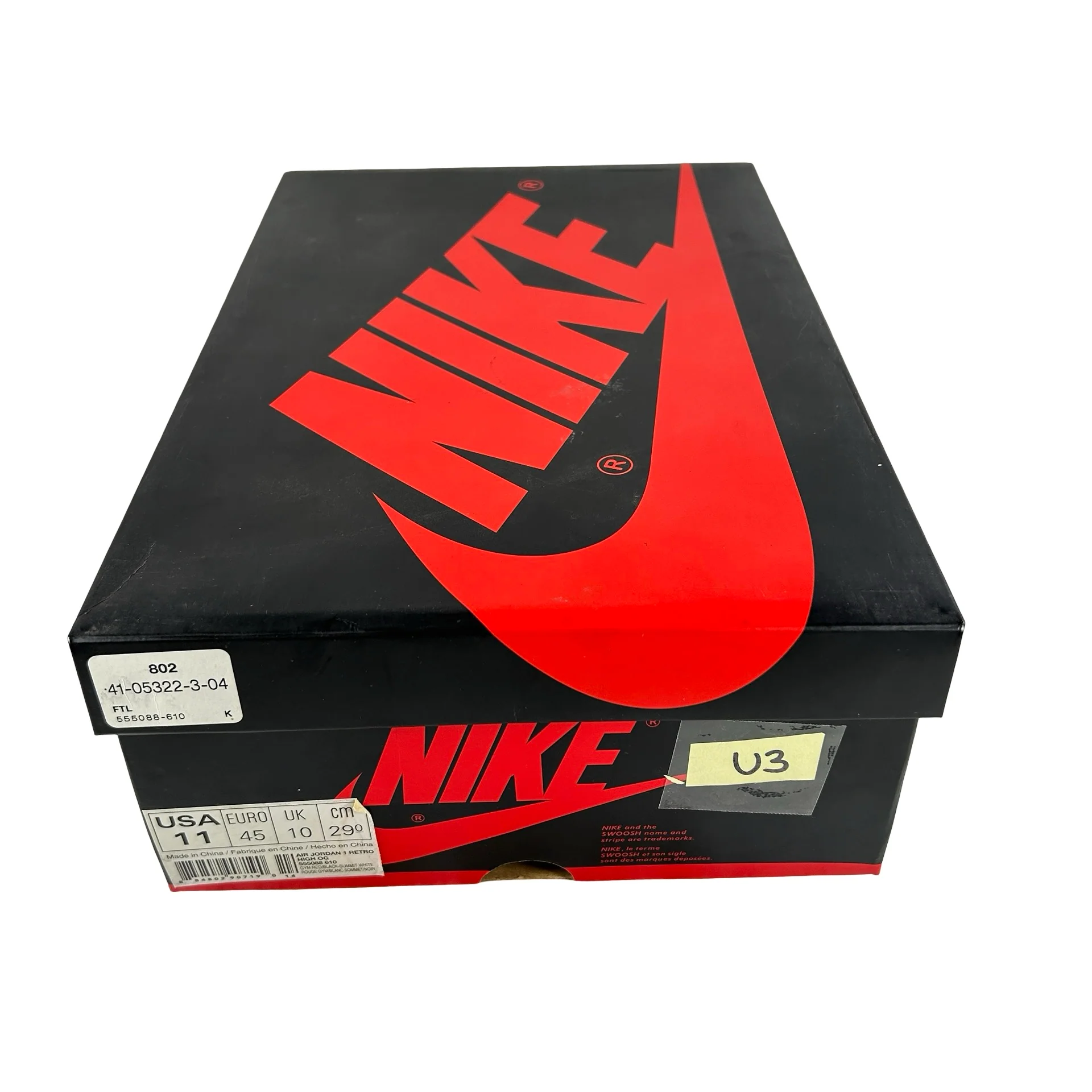555088 610 Jordan 1 Bred Toe [USED] - 11 M (Used3) - Image 7