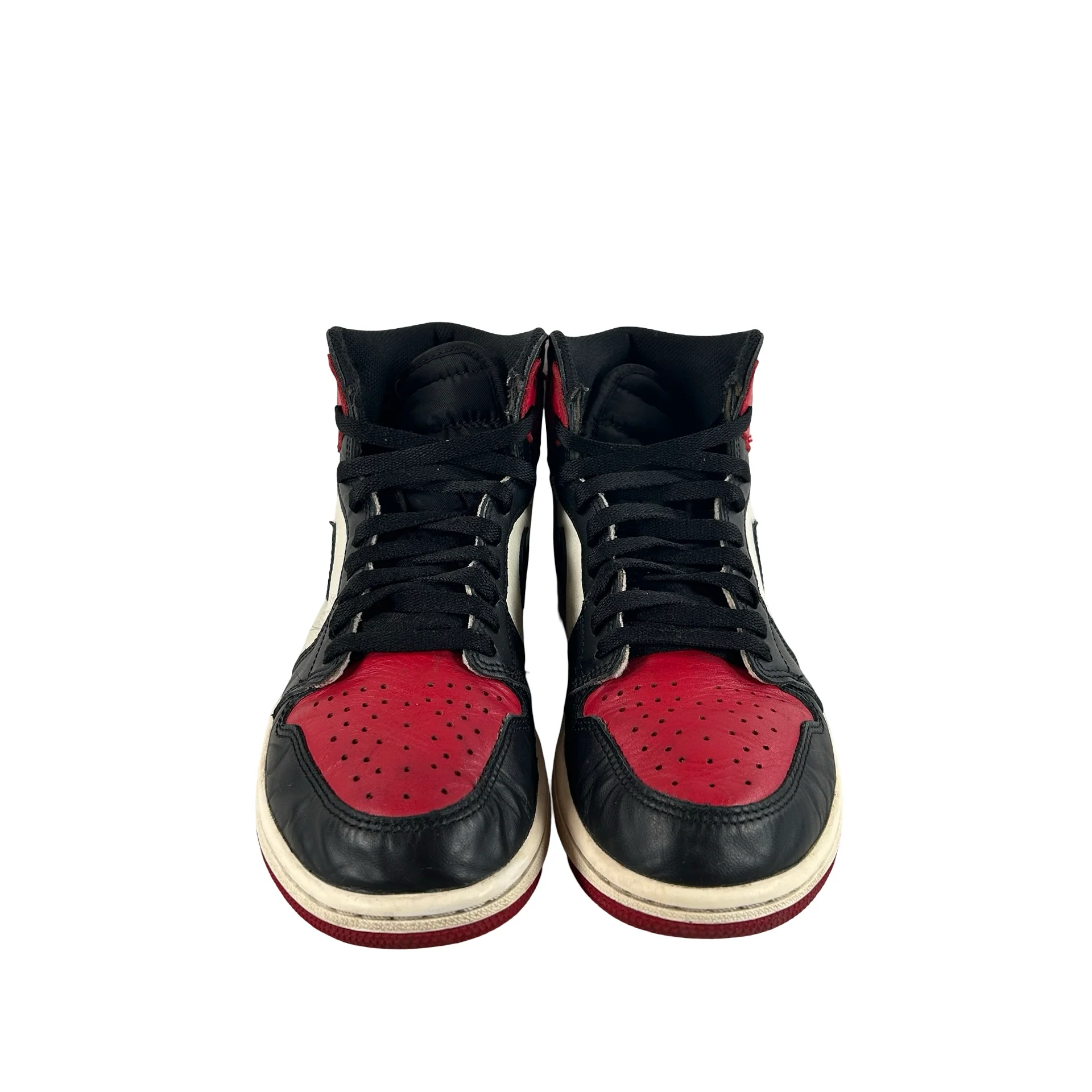 555088 610 Jordan 1 Bred Toe [USED] - 8 M (Used) (No Box) - Image 2