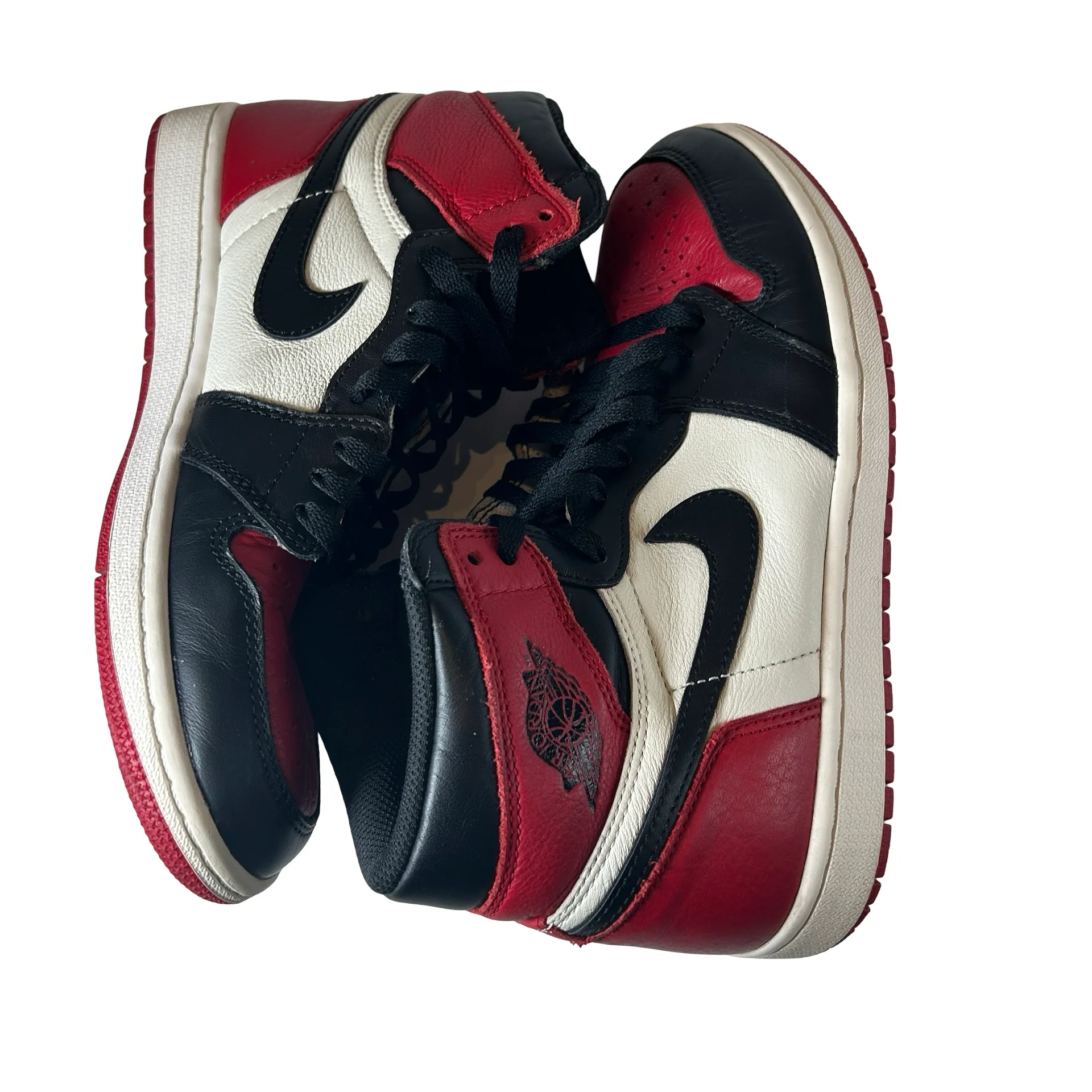 555088 610 Jordan 1 Bred Toe [USED] - 8 M (Used3) (No Box3) - Image 4