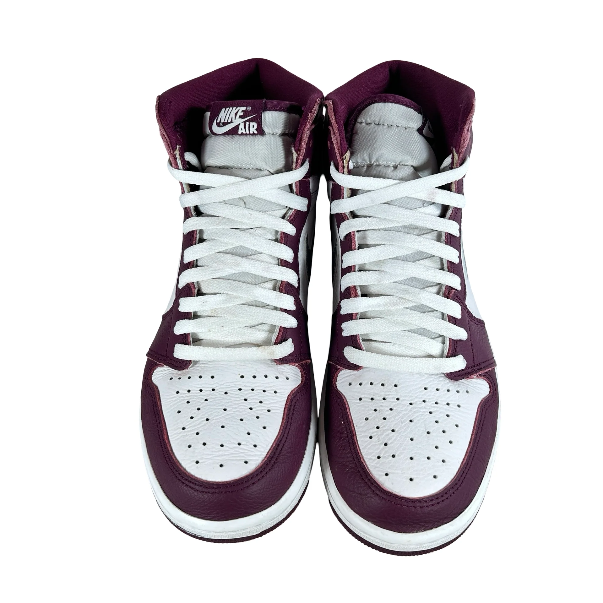 555088 611 Jordan 1 Retro High OG Bordeaux [USED] - 10 M (Used) (No Box) - Image 2