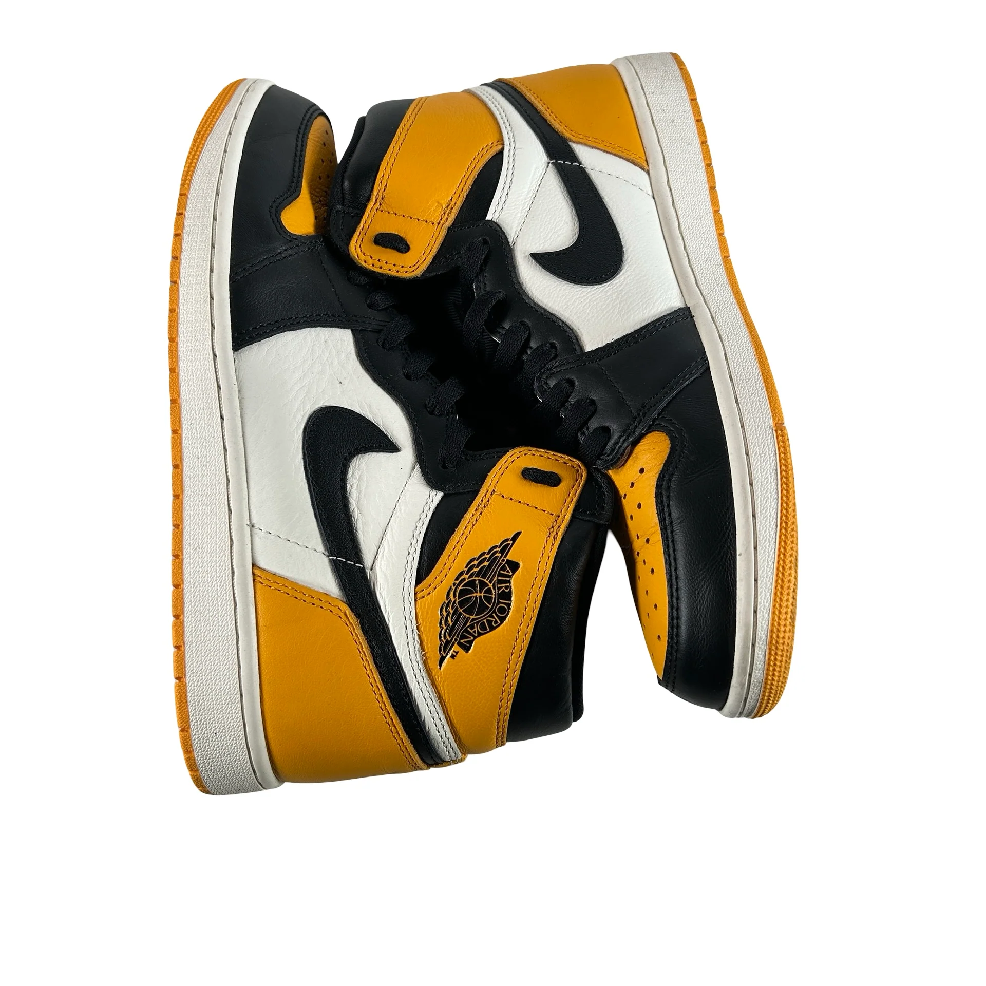 555088 711 Jordan 1 Retro High OG Yellow Toe [USED] - 10 M (Used3) - Image 4