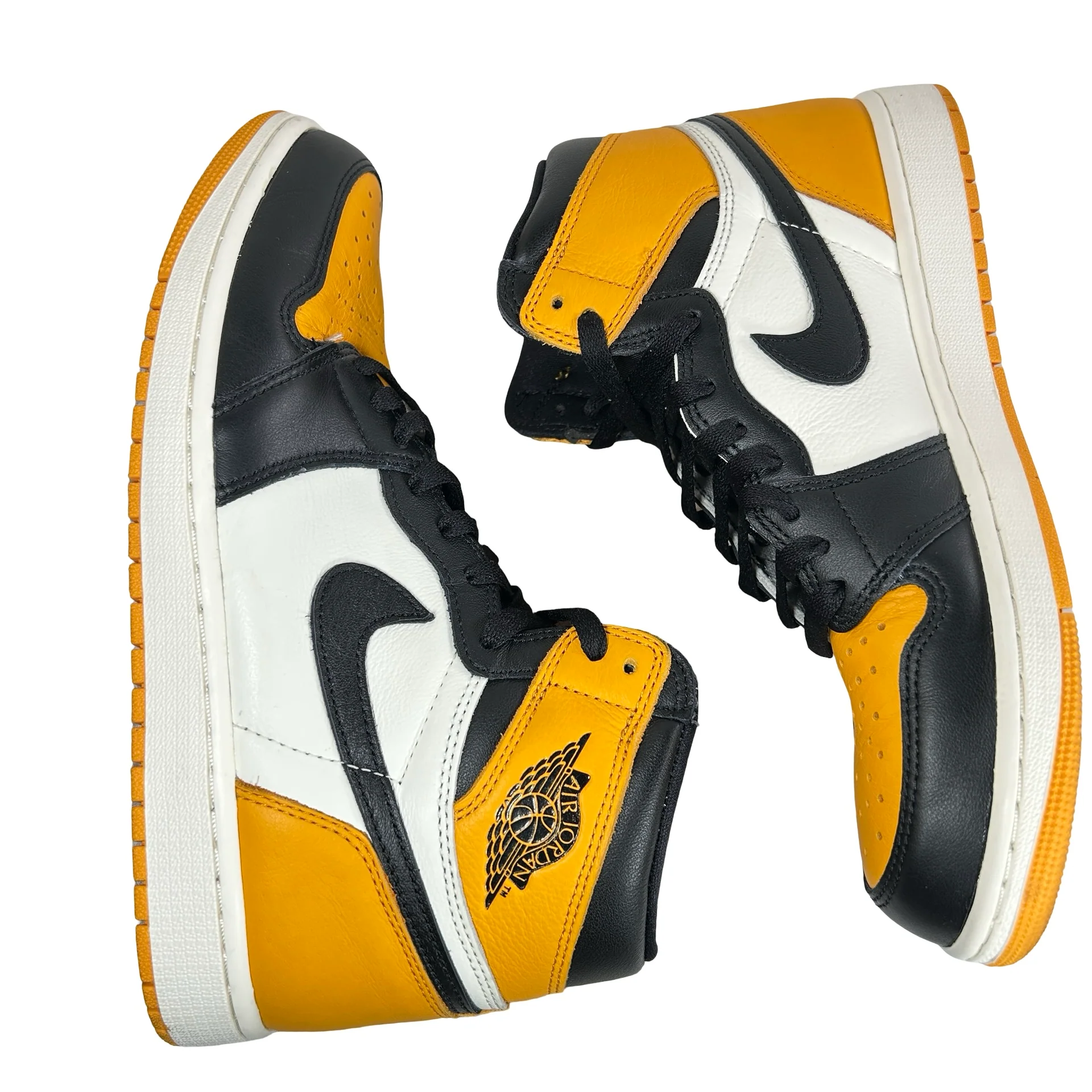 555088 711 Jordan 1 Retro High OG Yellow Toe [USED] - 10 M (Used5) - Image 4