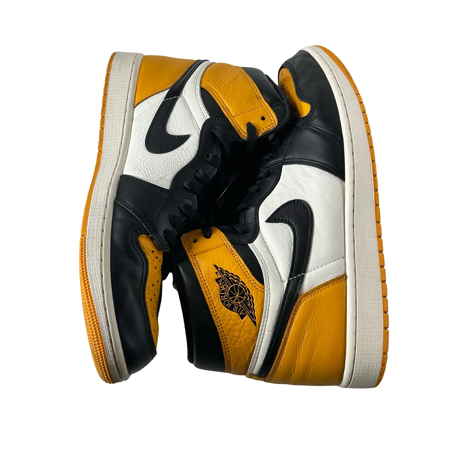 555088 711 Jordan 1 Retro High OG Yellow Toe [USED] - 12.5 M (Used) - Image 5