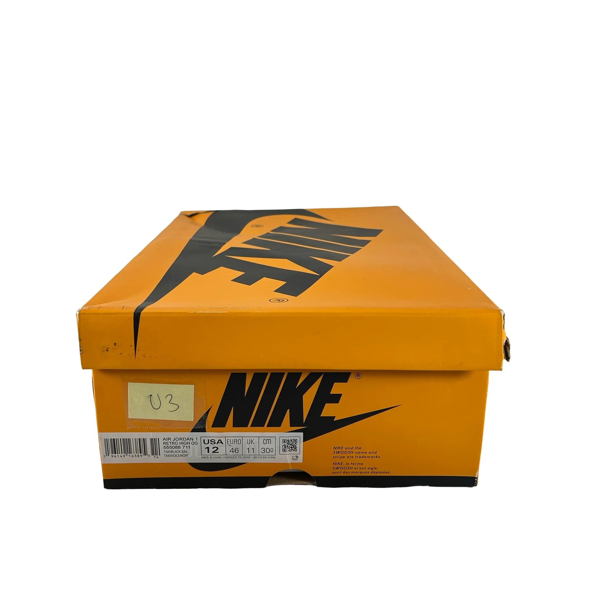 555088 711 Jordan 1 Retro High OG Yellow Toe [USED] - 12 M (Used3) - Image 7
