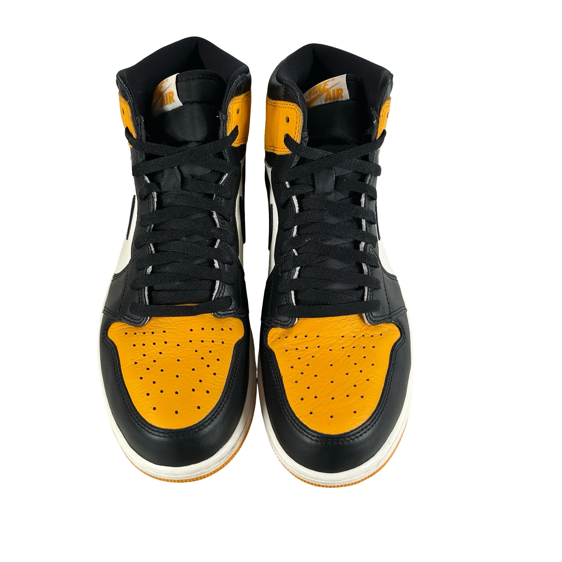 555088 711 Jordan 1 Retro High OG Yellow Toe [USED] - 13 M (Used) (No Box) - Image 2