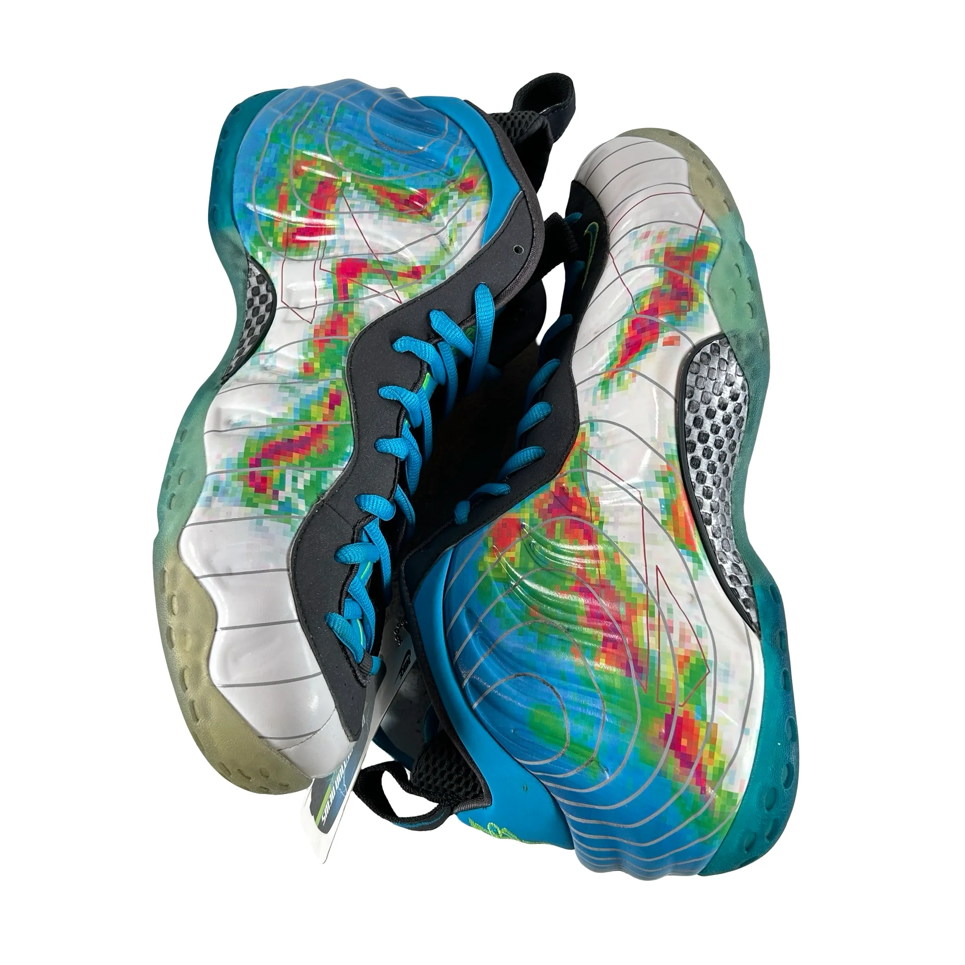 575420 100 Nike Air Foamposite One Weatherman [USED] - 14 M (Used) (No Box) - Image 5