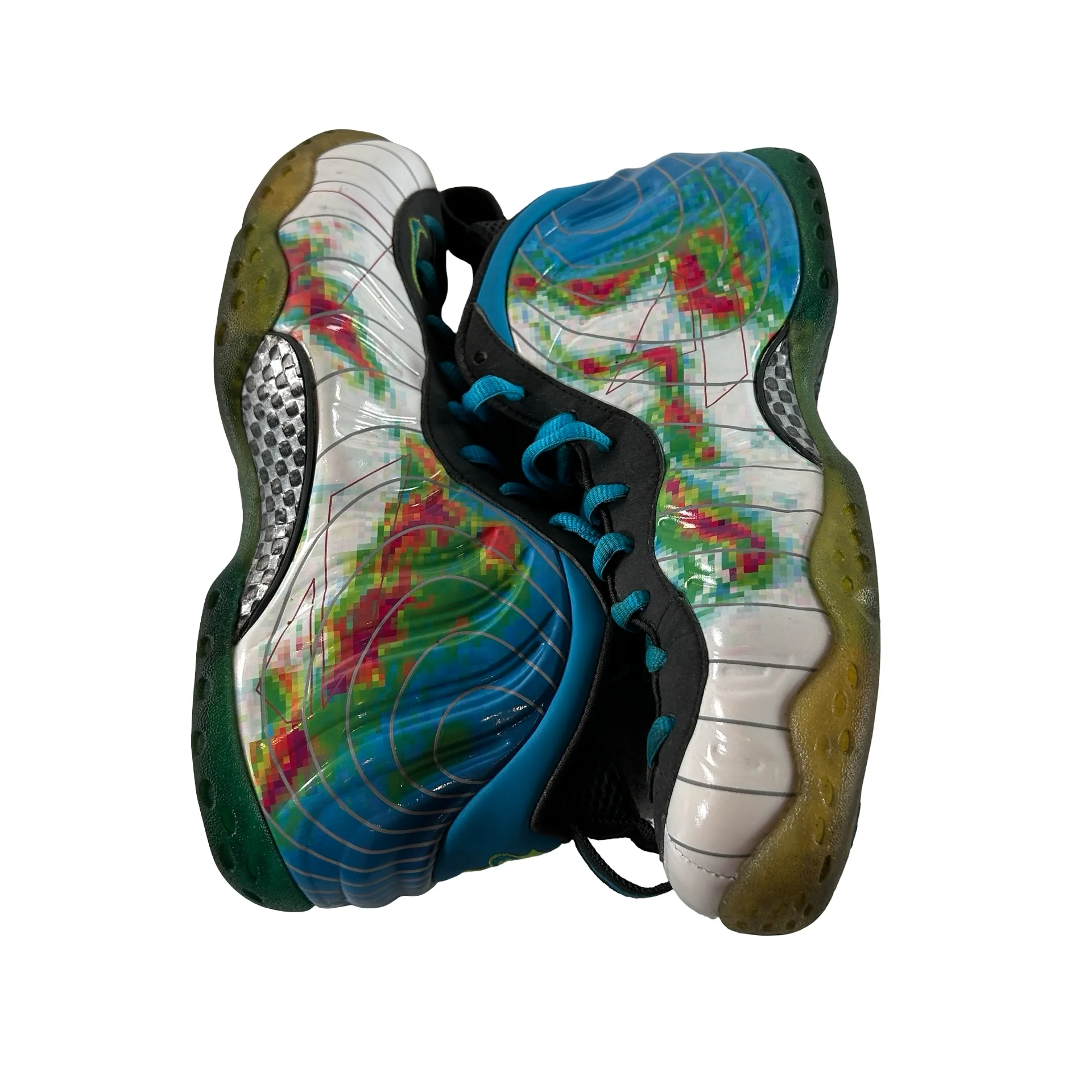 575420 100 Nike Air Foamposite One Weatherman [USED] - 8.5 M (Used) (No Box) - Image 5
