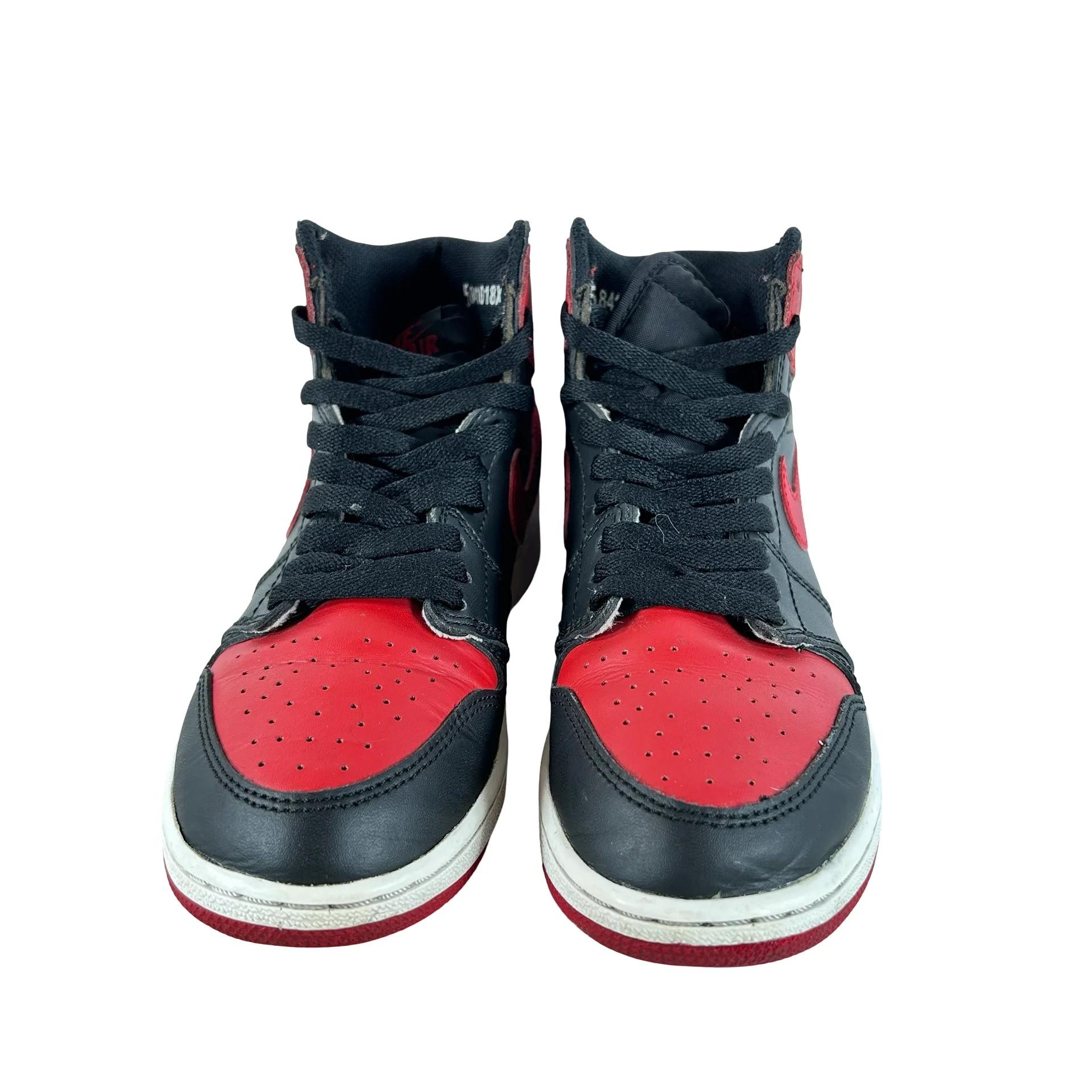 575441 001 Jordan 1 Retro Bred Banned (2016) (GS) [USED] - 5 Y (Used) (No Box) - Image 2
