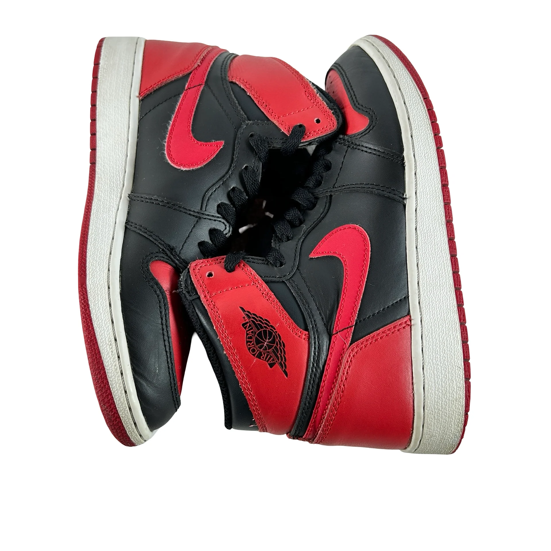 575441 001 Jordan 1 Retro Bred Banned (2016) (GS) [USED] - 5 Y (Used) (No Box) - Image 5