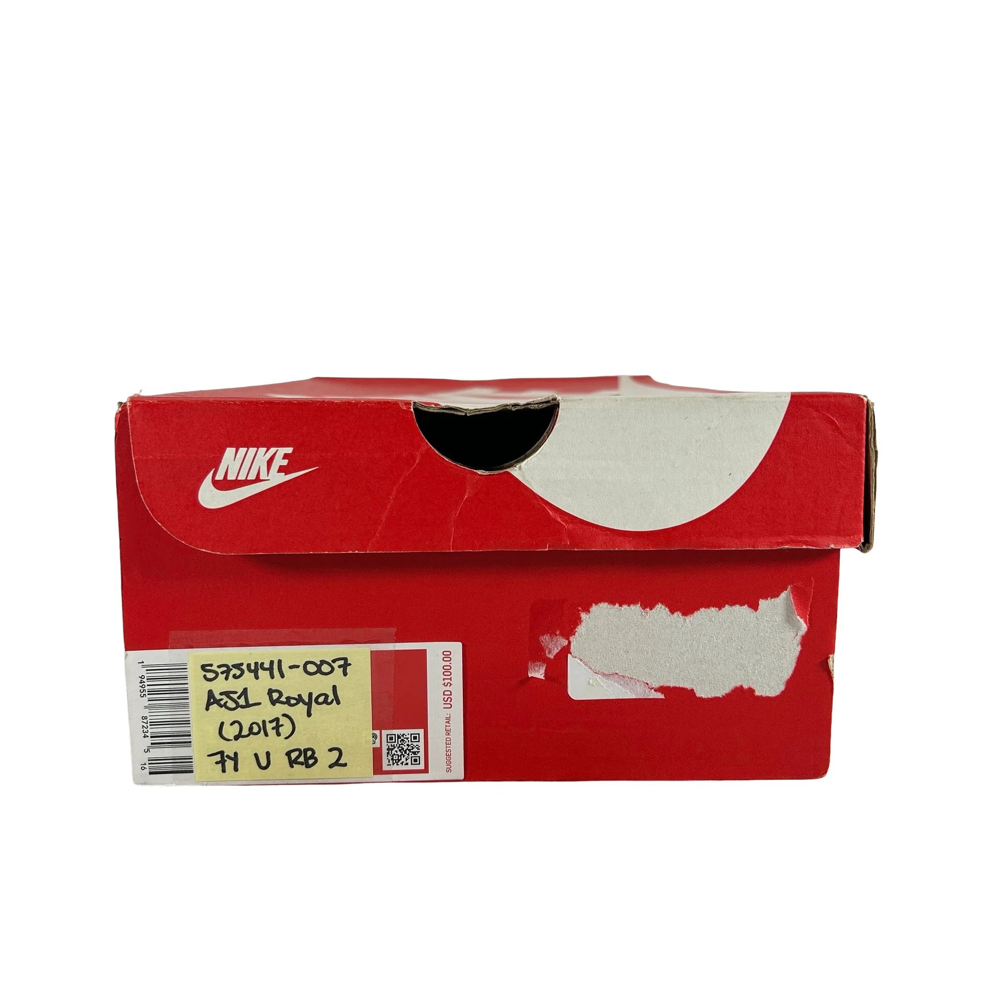 575441 007 Jordan 1 Retro Royal (2017) (GS) [USED] - 7 Y (Used2) (Replace Box2) - Image 7