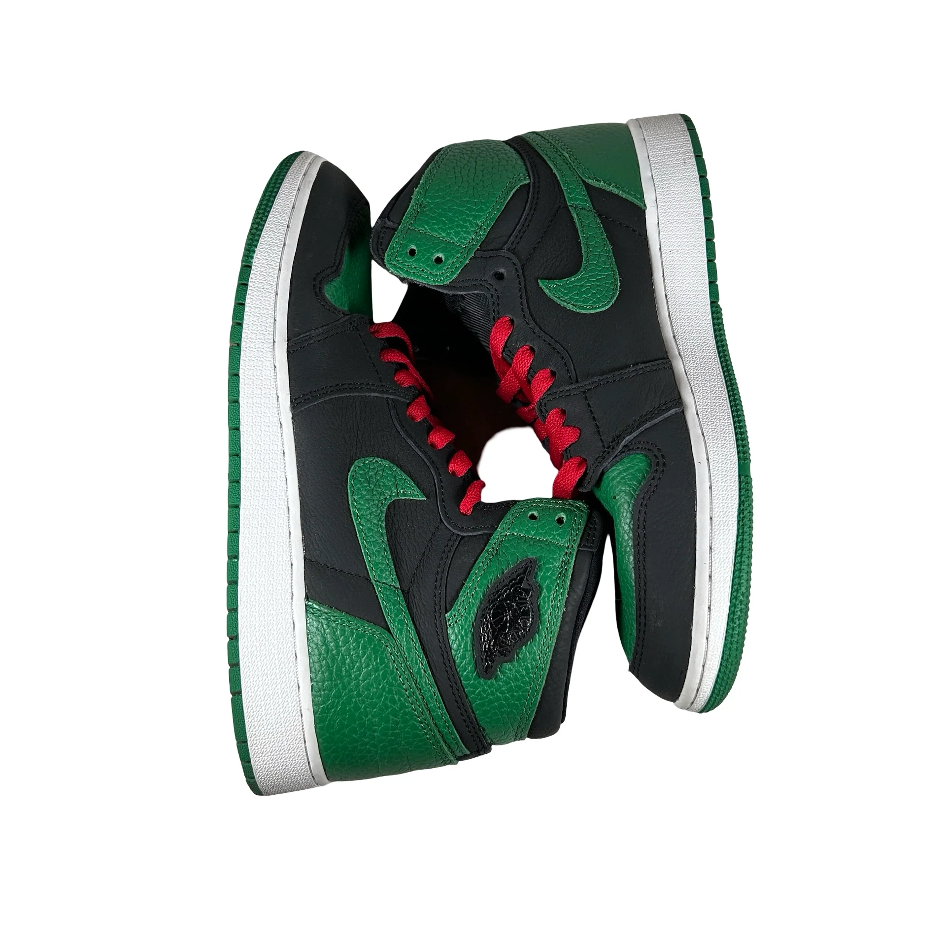 575441 030 Jordan 1 Retro High Pine Green Black (GS) [USED] - 7 Y (Used3) - Image 4