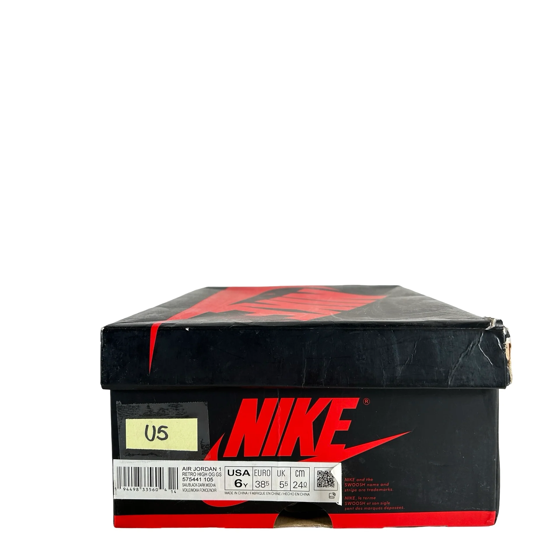 575441 105 Jordan 1 Mocha (GS) [USED] - 6 Y (Used5) - Image 7