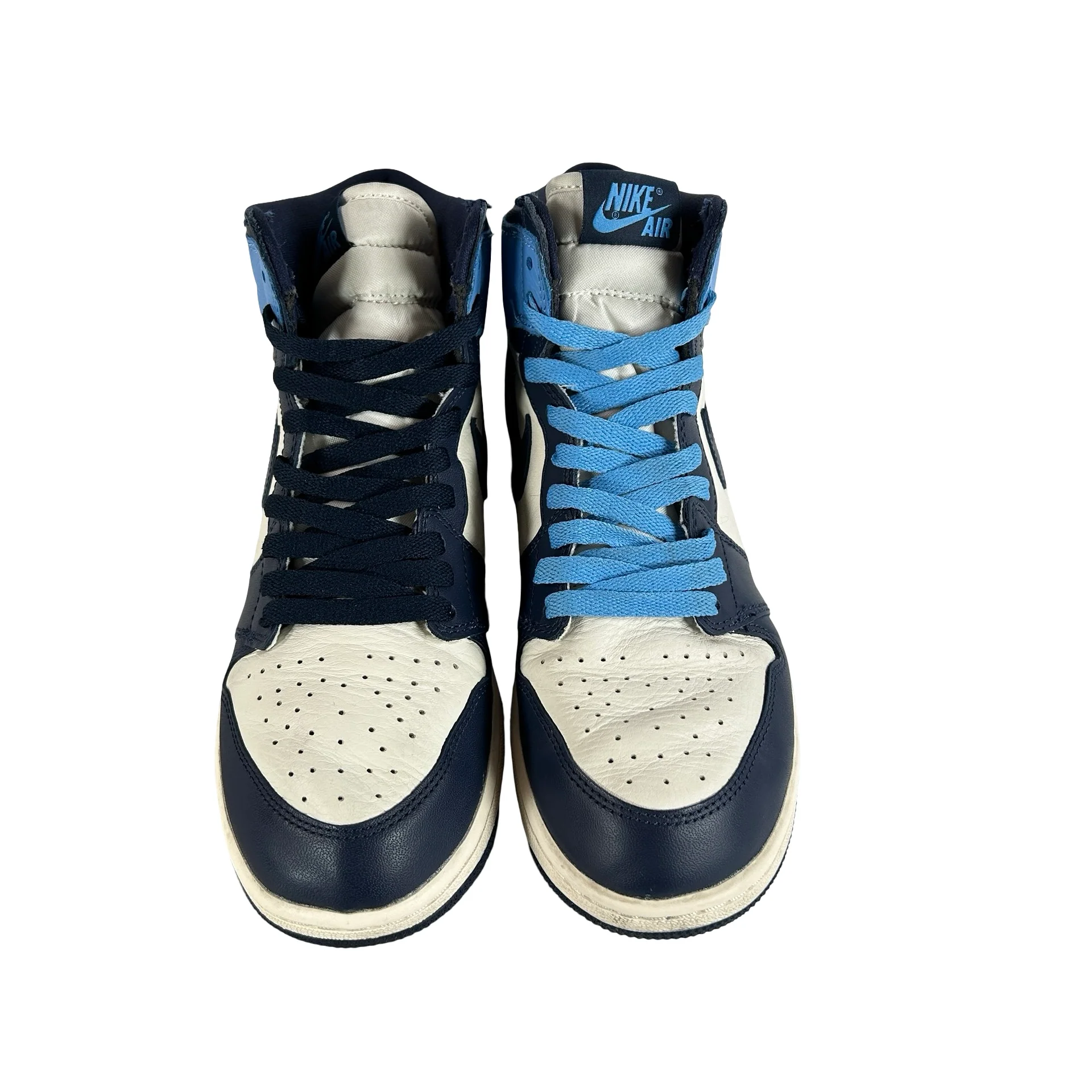 575441 140 Jordan 1 Retro High Obsidian (GS) [USED] - 7 Y (Used) - Image 2