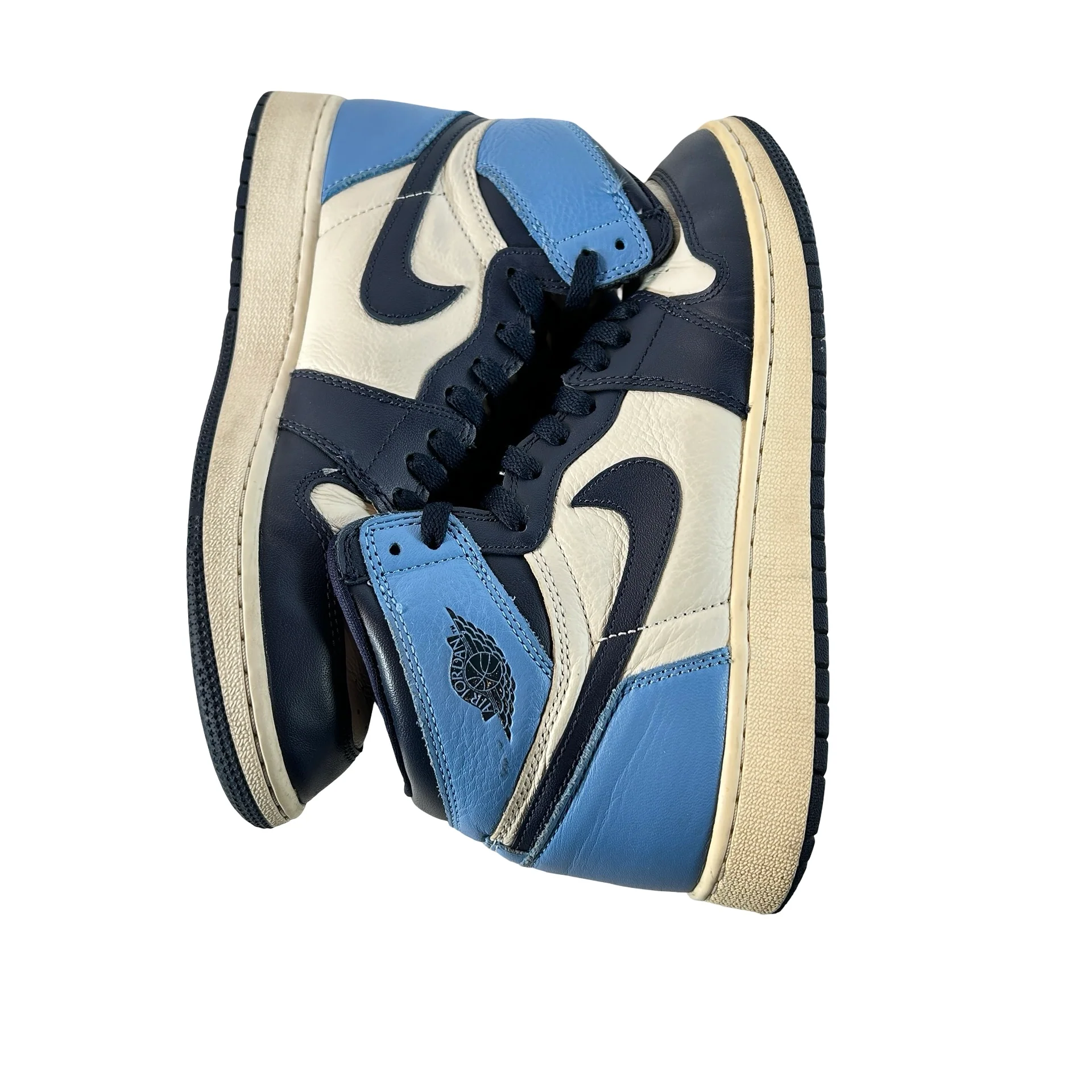 575441 140 Jordan 1 Retro High Obsidian (GS) [USED] - 7 Y (Used2) - Image 5