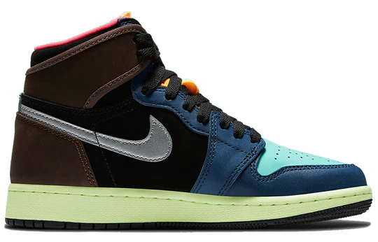 575441 201 Jordan 1 Retro High Tokyo Bio Hack (GS) [CONDITIONAL] [NO BOX] - Image 2