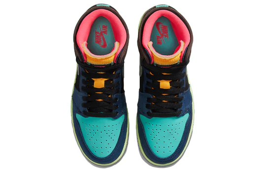 575441 201 Jordan 1 Retro High Tokyo Bio Hack (GS) [CONDITIONAL] [NO BOX] - Image 4