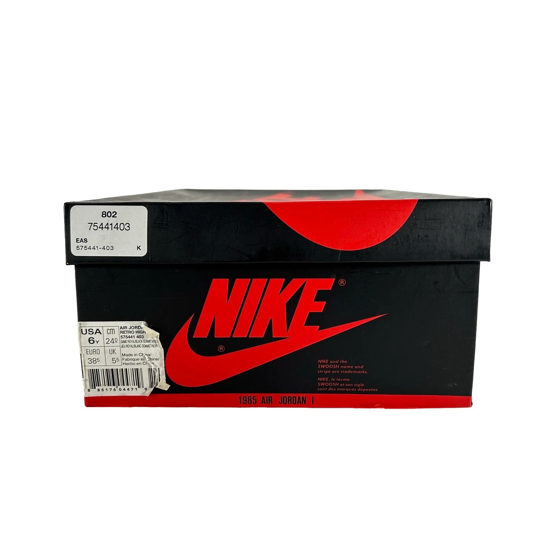 575441 403 Jordan 1 Retro High Game Royal (GS) [USED] - 6 Y (Used) - Image 7