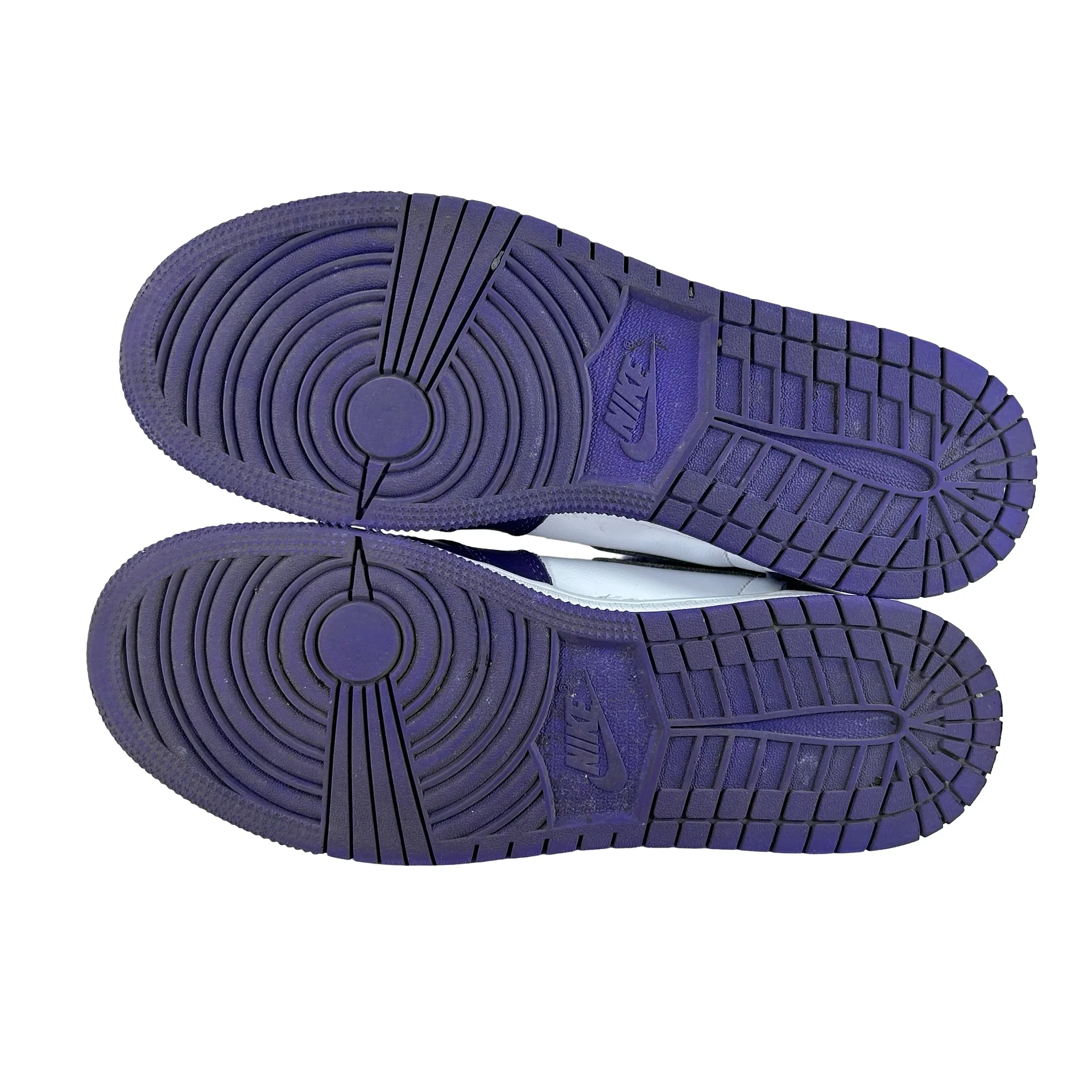 575441 500 Jordan 1 Retro High Court Purple White (GS) [USED] - 7 Y (Used) - Image 6