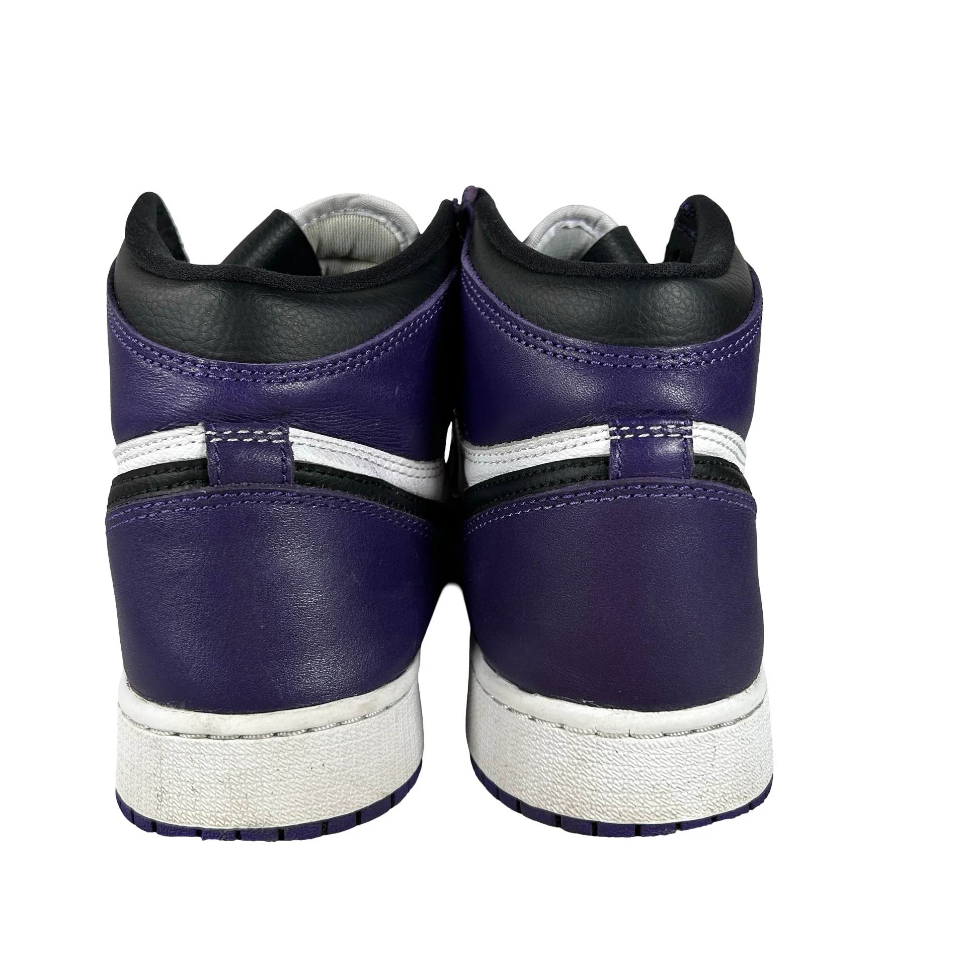 575441 500 Jordan 1 Retro High Court Purple White (GS) [USED] - 7 Y (Used2) - Image 3