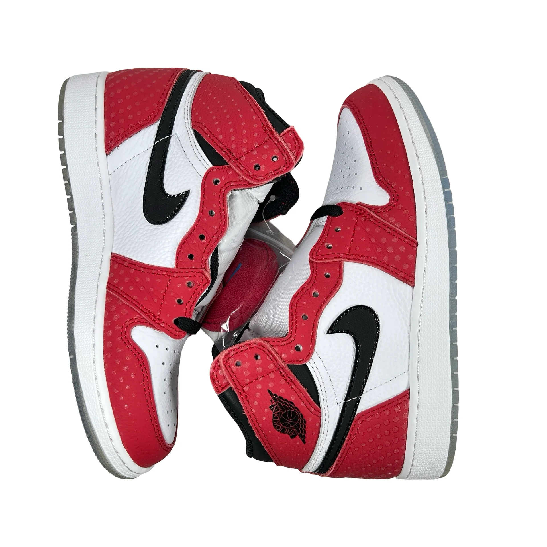 575441 602 Jordan 1 Retro High Spider-Man Origin Story (GS) [CONDITIONAL] - 5 Y (Yellowing Sole) - Image 5