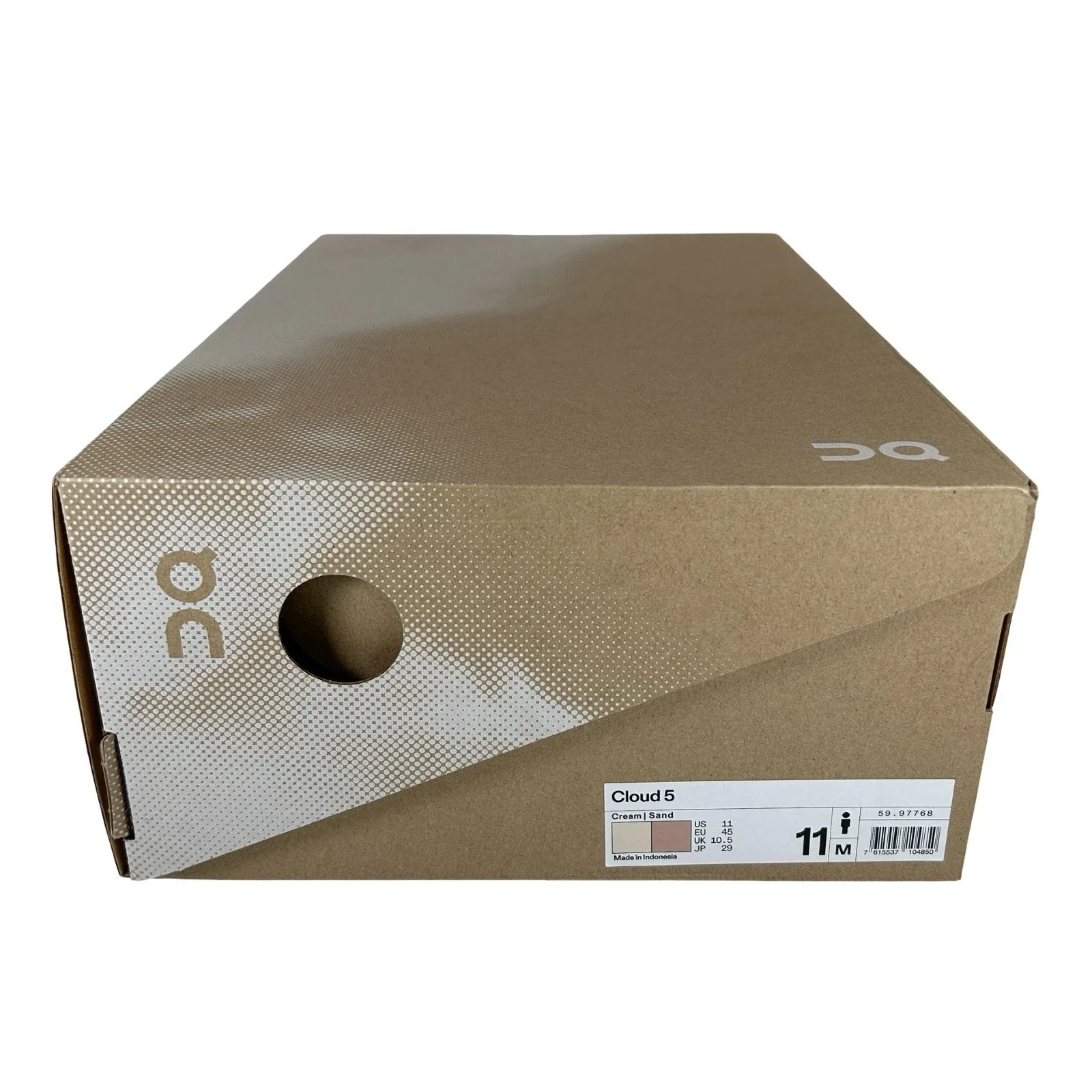 5997768 On Running Men's Cloud 5 Cream Sand [CONDITIONAL] - 11 M (Marks on Upper) - Image 6