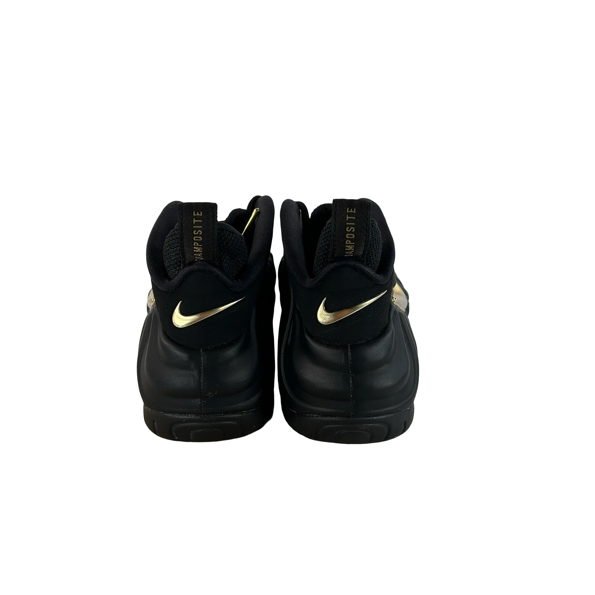 624041 009 Nike Air Foamposite Pro Black Metallic Gold [USED] - 8.5 M (Used2) - Image 3