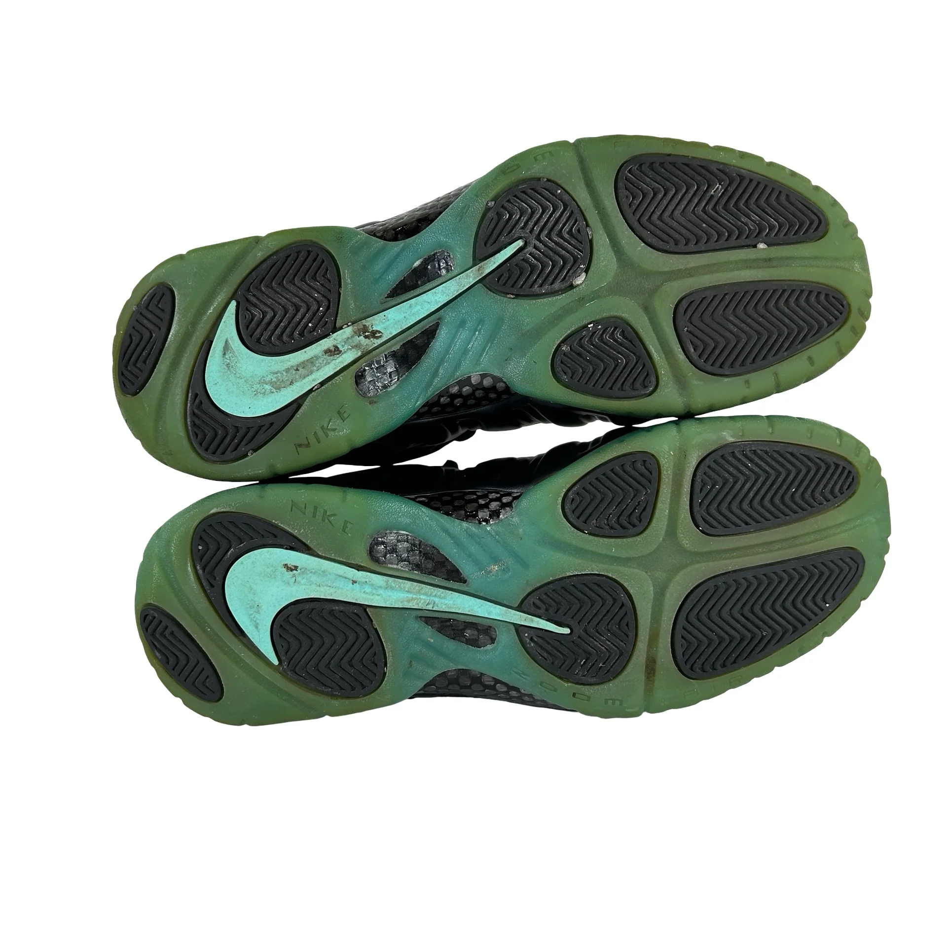 624041 402 Nike Air Foamposite Pro Dark Obsidian [USED] - 11 M (Used) (Replace Box) (No Insoles) - Image 6