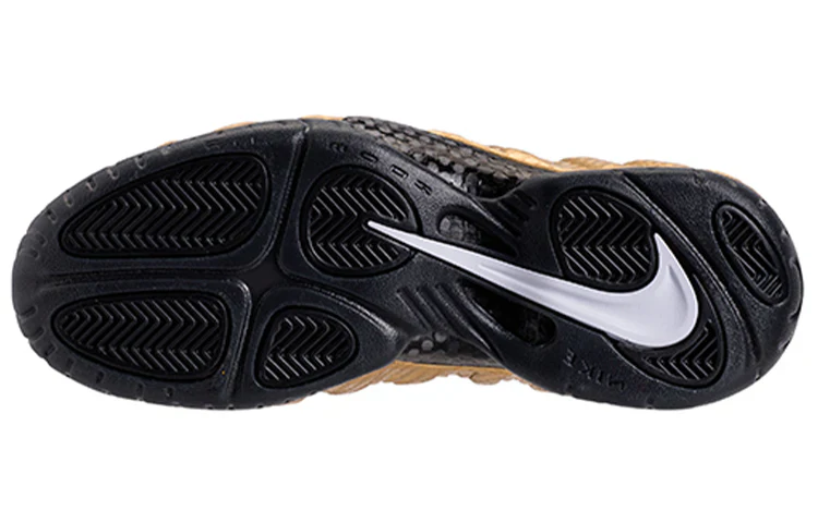 624041 701 Nike Air Foamposite Pro Metallic Gold - Image 4
