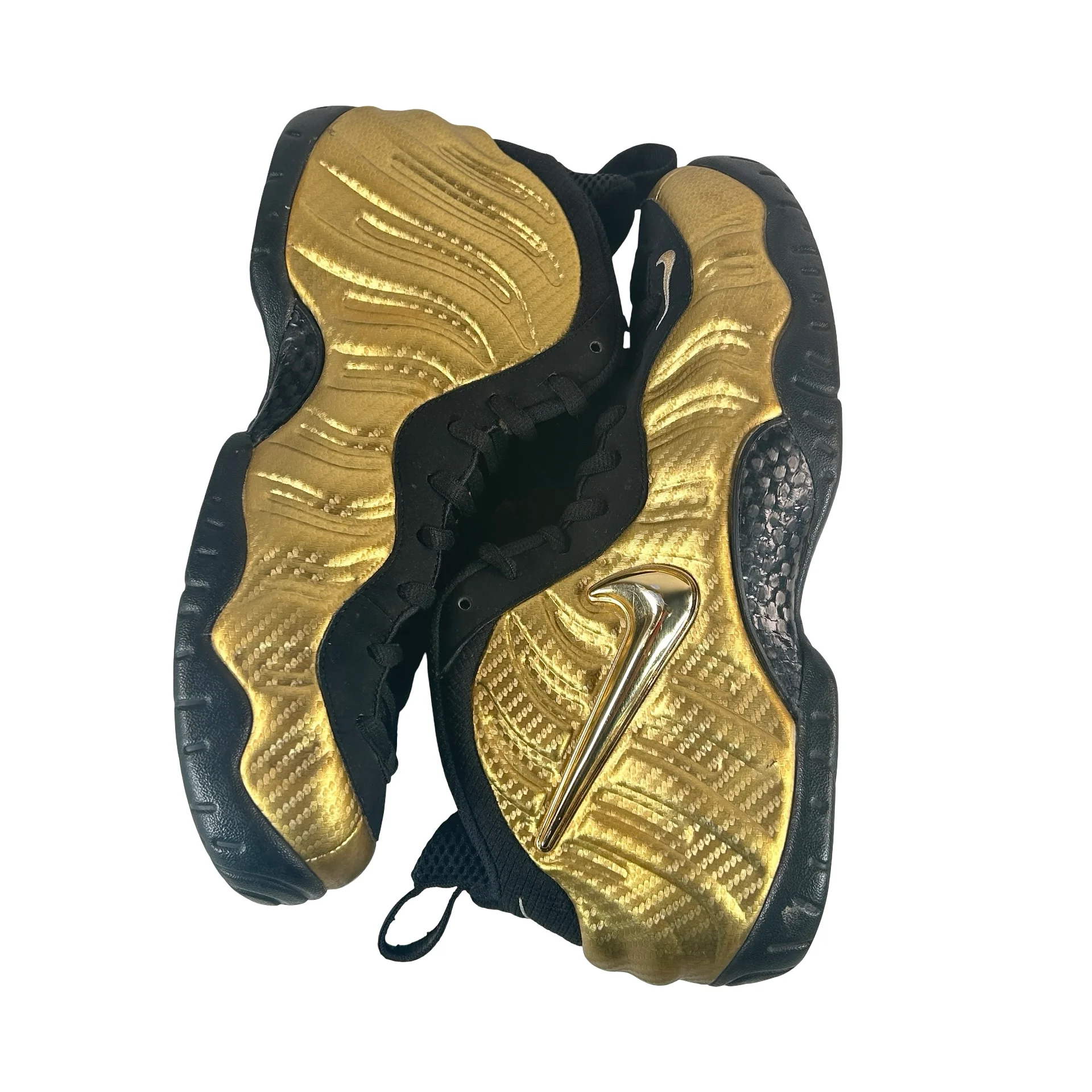 624041 701 Nike Air Foamposite Pro Metallic Gold [USED] - 11.5 M (Used) (Replace Box) - Image 5
