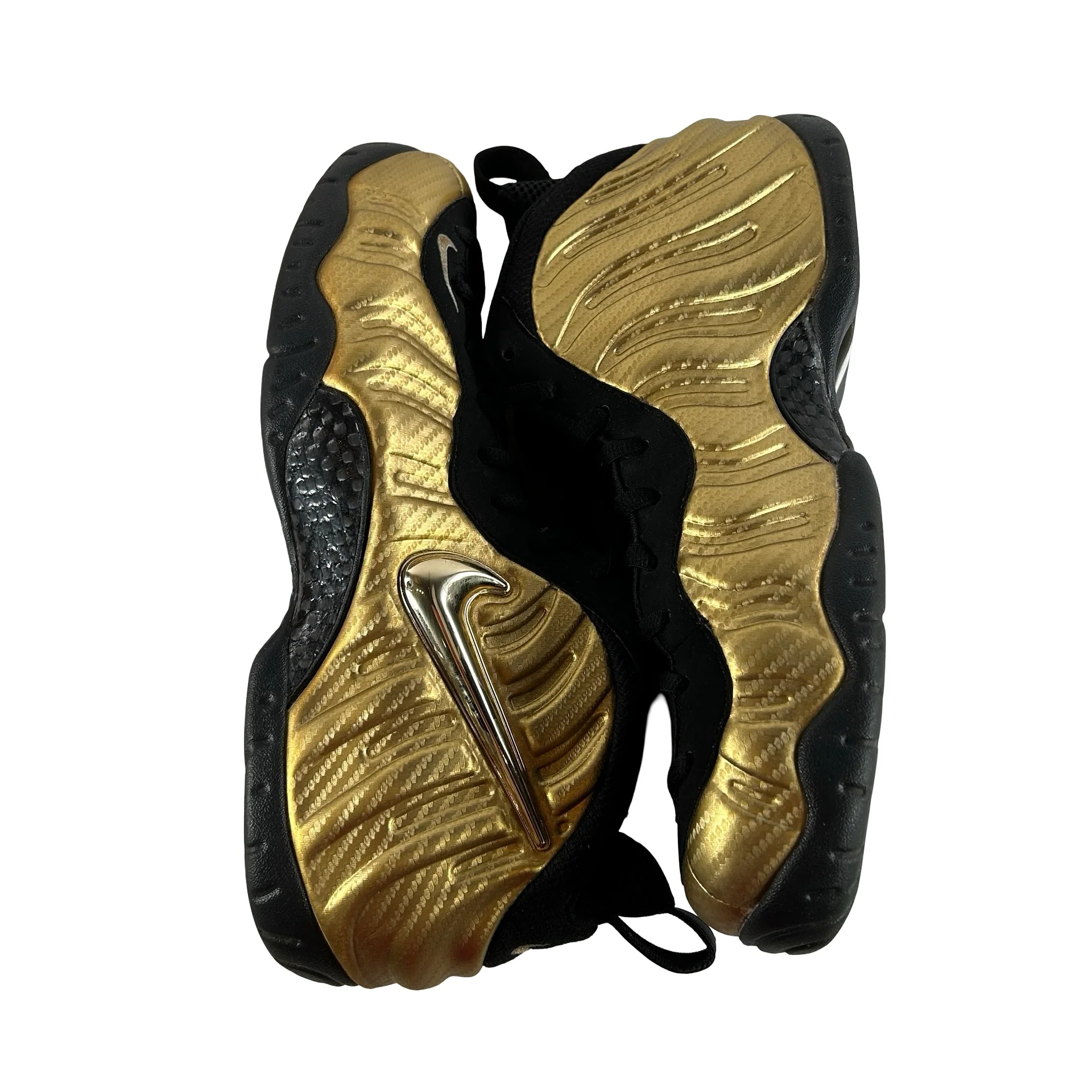 624041 701 Nike Air Foamposite Pro Metallic Gold [USED] - 12 M (Used) - Image 5