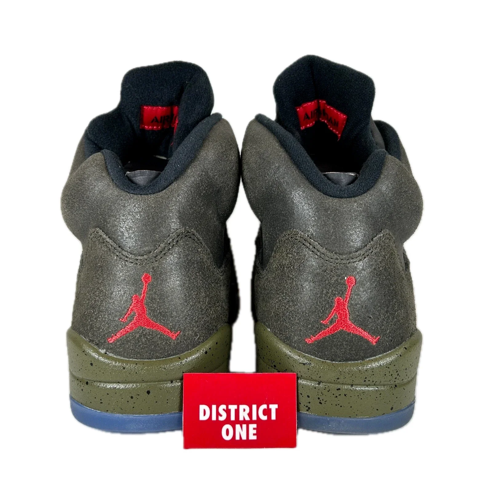 626971 350 Jordan 5 Retro Fear Pack (2013) [CONDITIONAL] - 8 M (Soles Yellowing) - Image 3