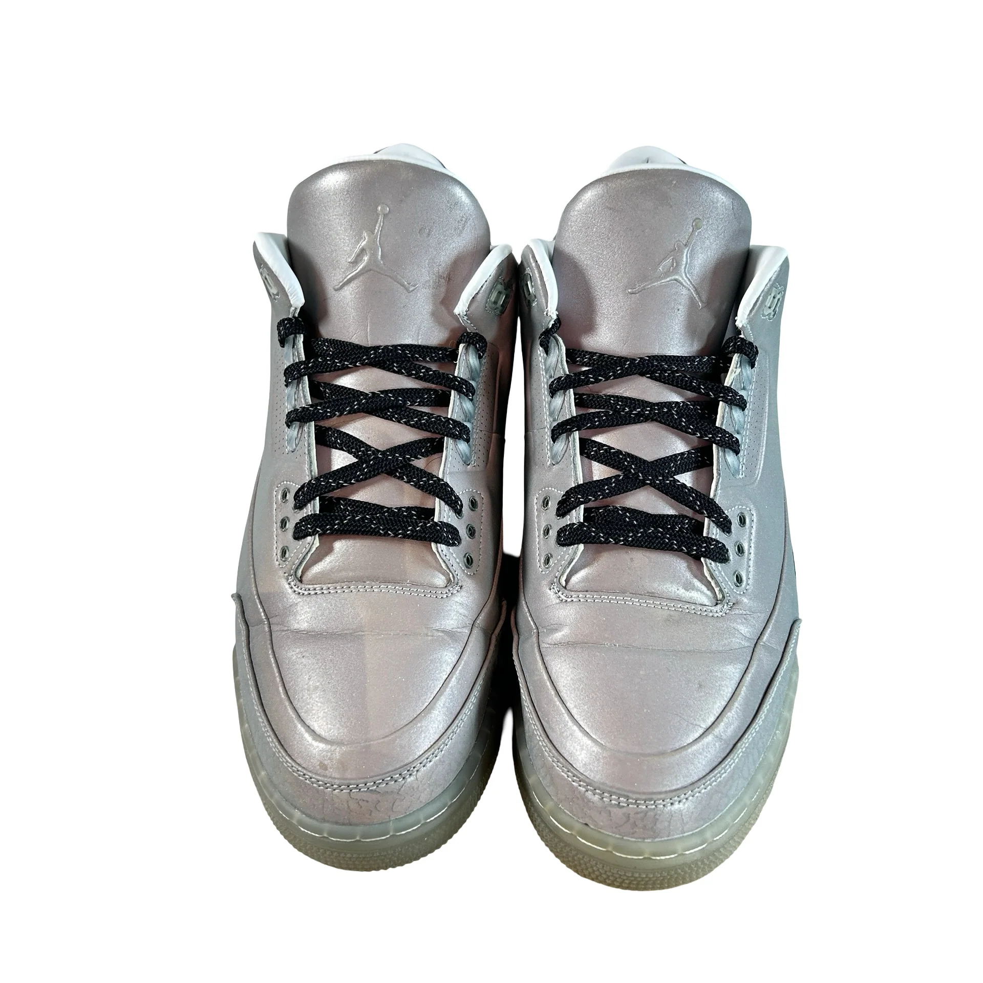 631603 003 Jordan 3 Retro 5Lab3 Silver [USED] - 11 M (Used) - Image 2