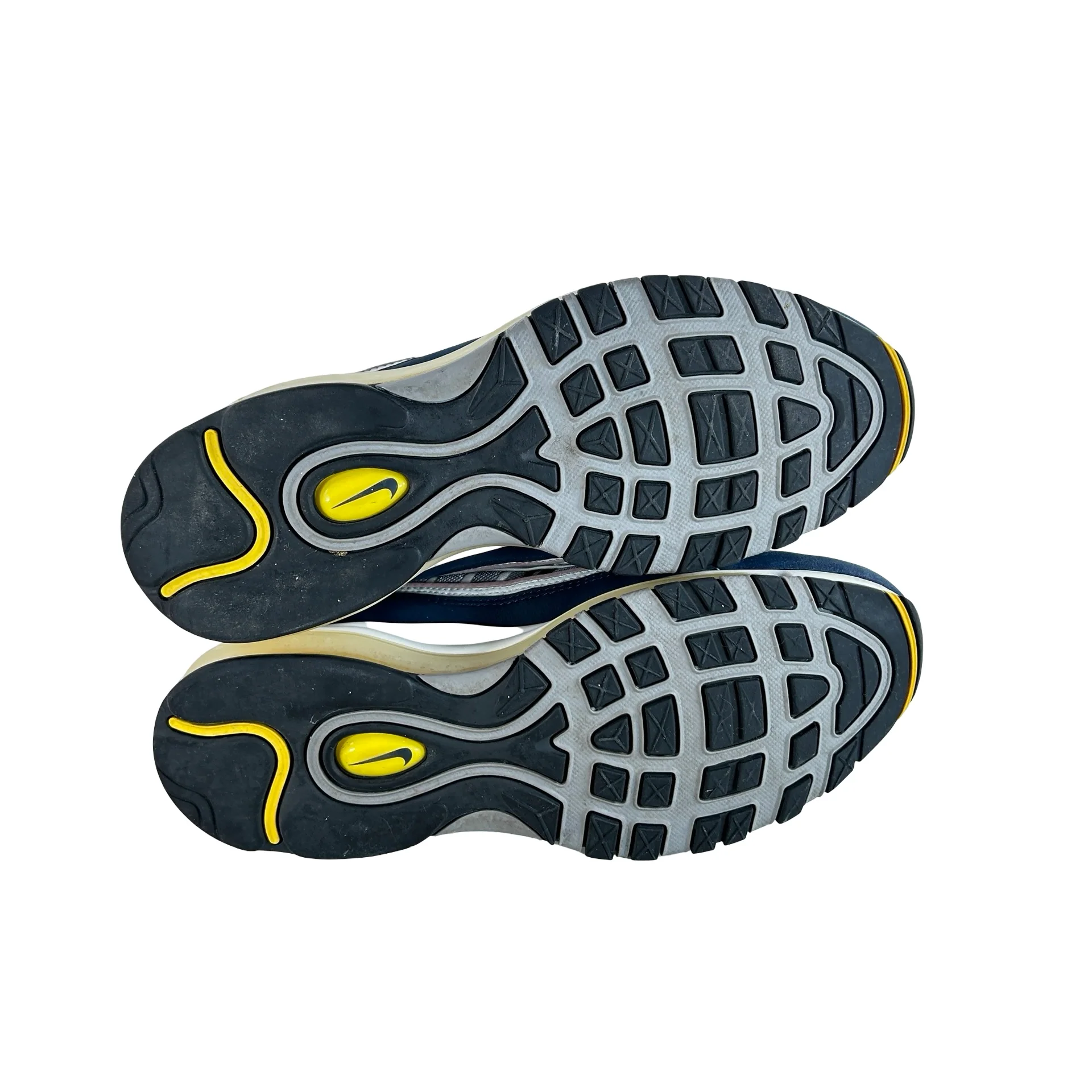640744 105 Nike Air Max 98 Tour Yellow Grey [USED] - 9.5 M (Used) - Image 6