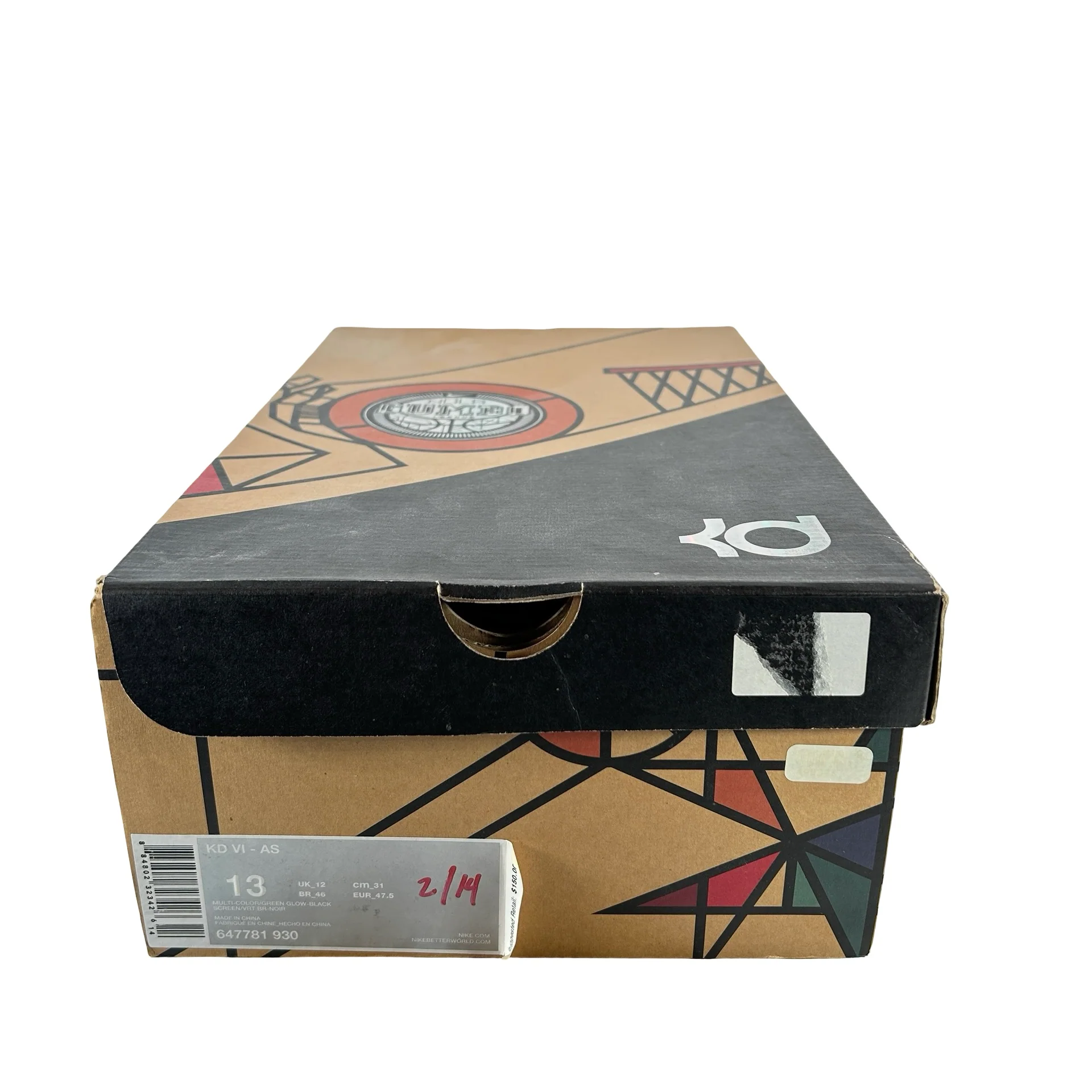 647781 930 Nike KD 6 NOLA Gumbo League Illusion [USED] - 13 M (Used) - Image 7