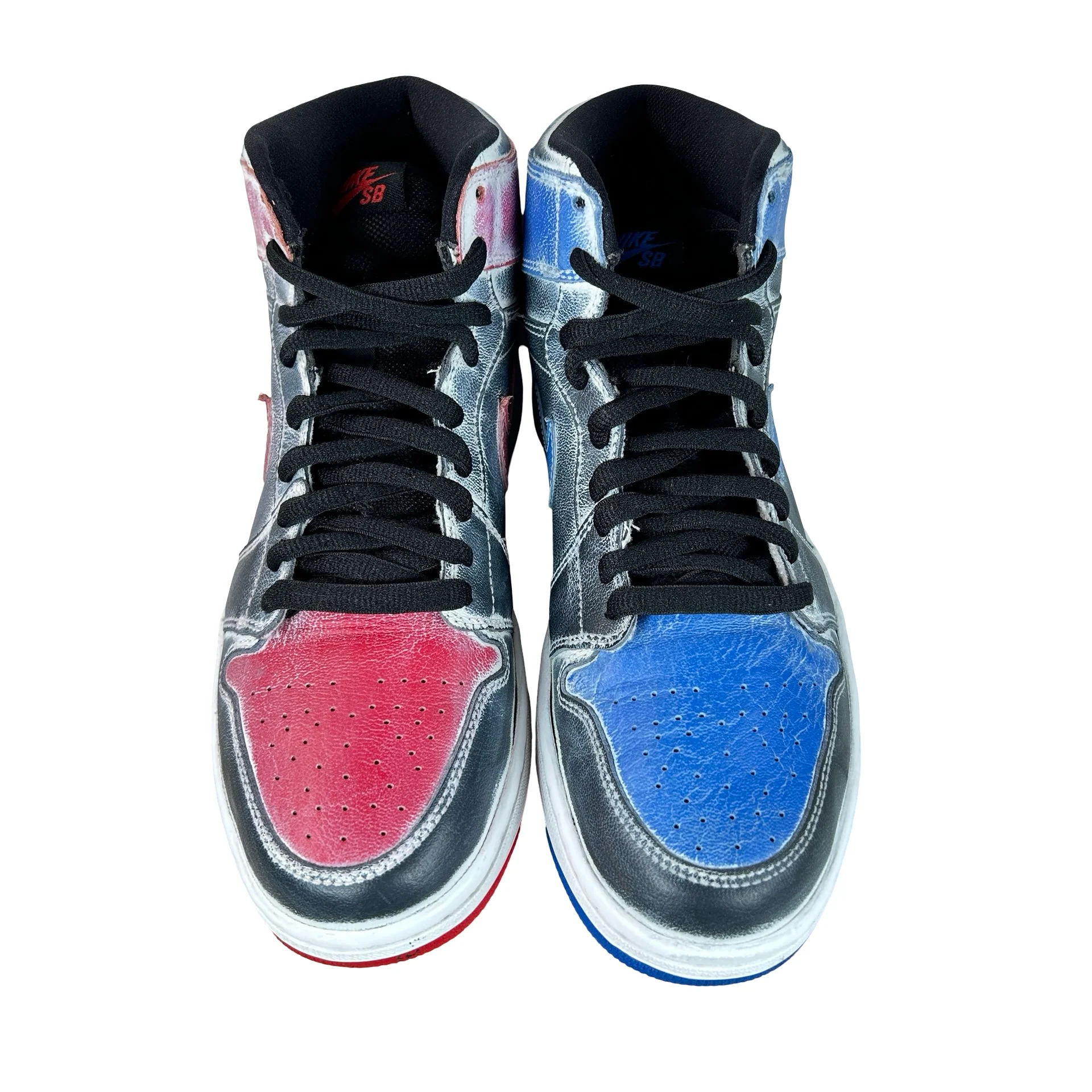 653532 100 Jordan 1 SB Lance Mountain White [USED] - 9 M (Used) (No Box) - Image 2