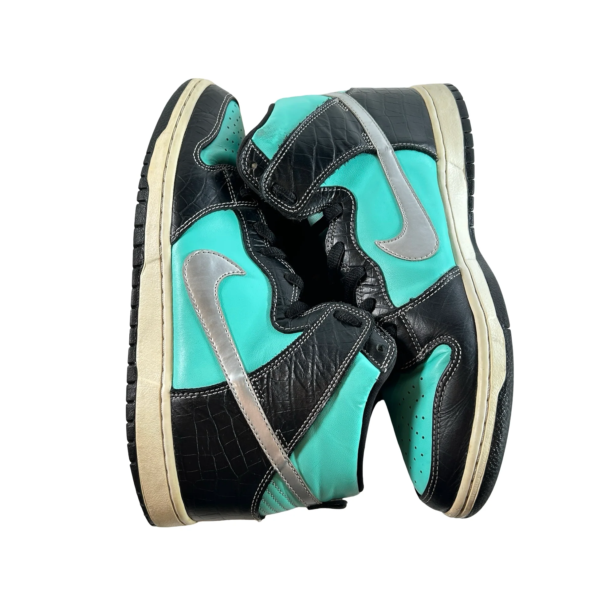 653599 400 Nike SB Dunk High Diamond Supply Co. Tiffany [USED] - 11.5 M (Used) - Image 5
