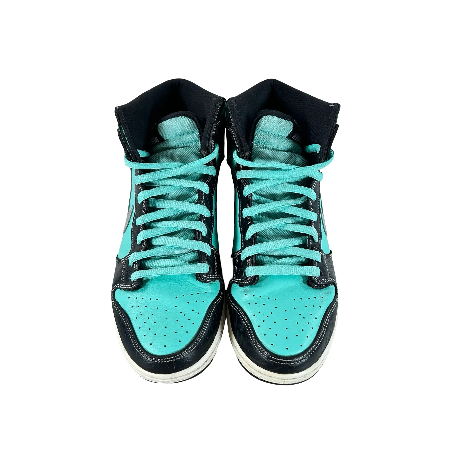 653599 400 Nike SB Dunk High Diamond Supply Co. Tiffany [USED] - 11 M (Used) - Image 2