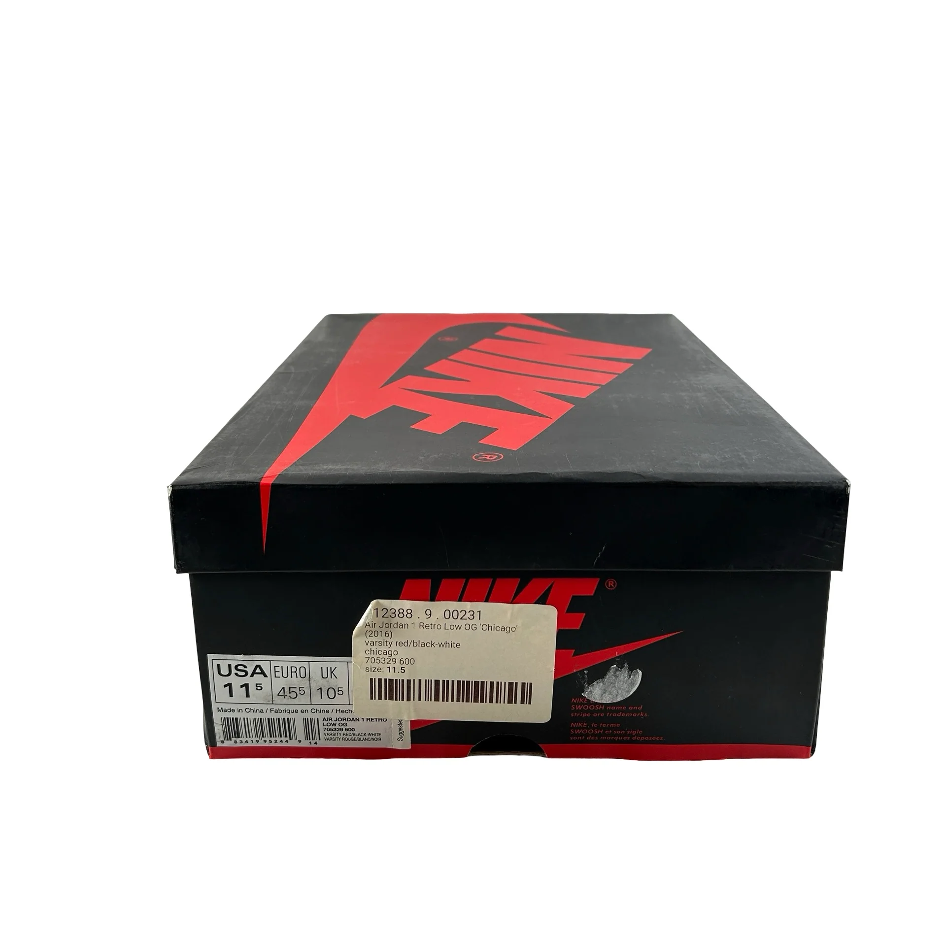 705329 600 Jordan 1 Retro Low Chicago (2016) [USED] - 11.5 M (Used) - Image 7