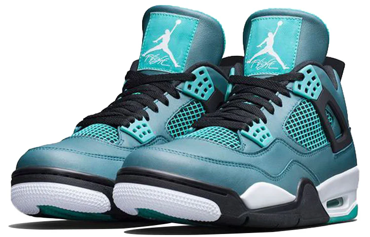 705331 330 Air Jordan 4 Retro Teal - Image 3