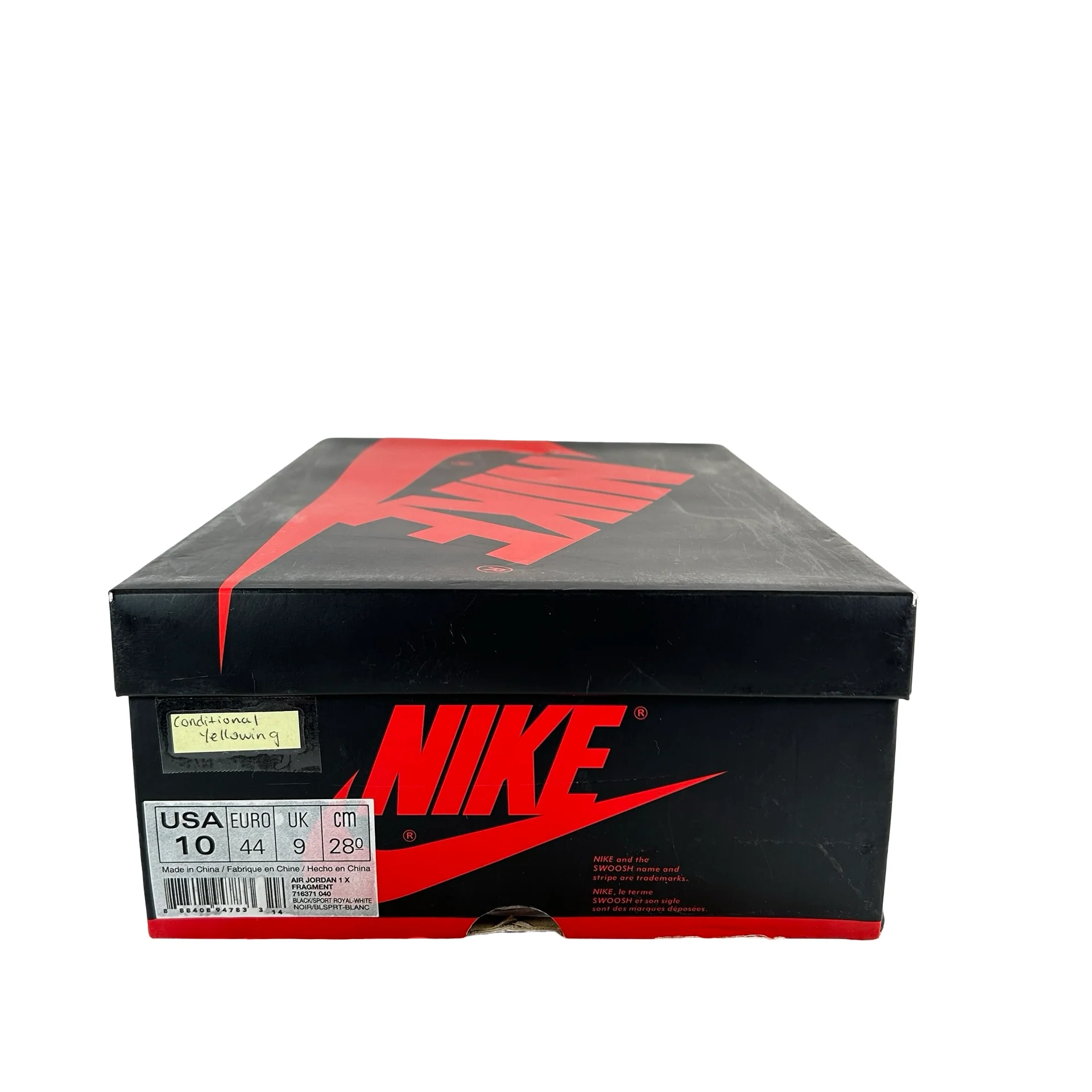 716371 040 Jordan 1 Fragment - 10 M (Midsoles Yellowing) - Image 7